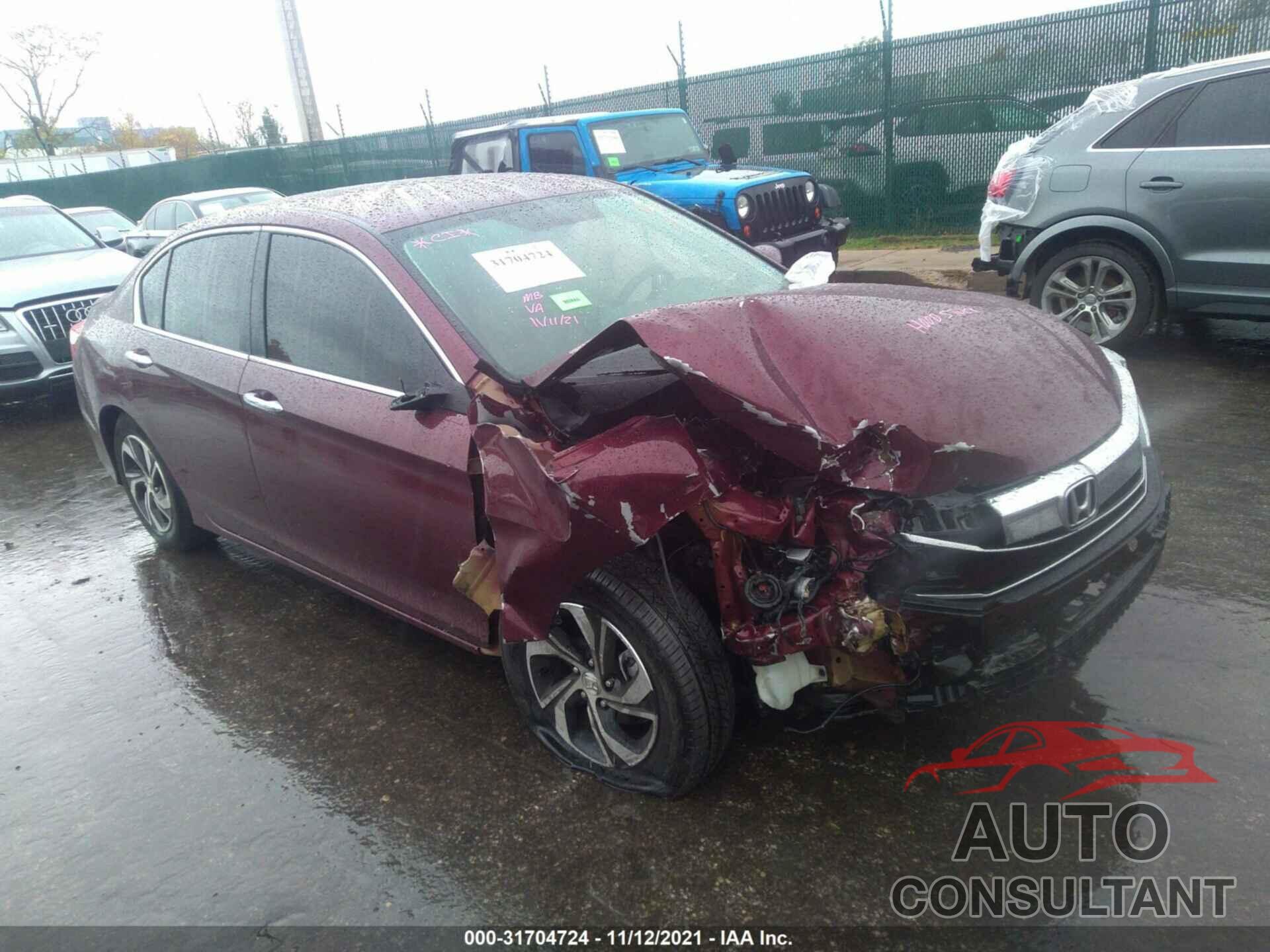 HONDA ACCORD SEDAN 2016 - 1HGCR2F33GA218360