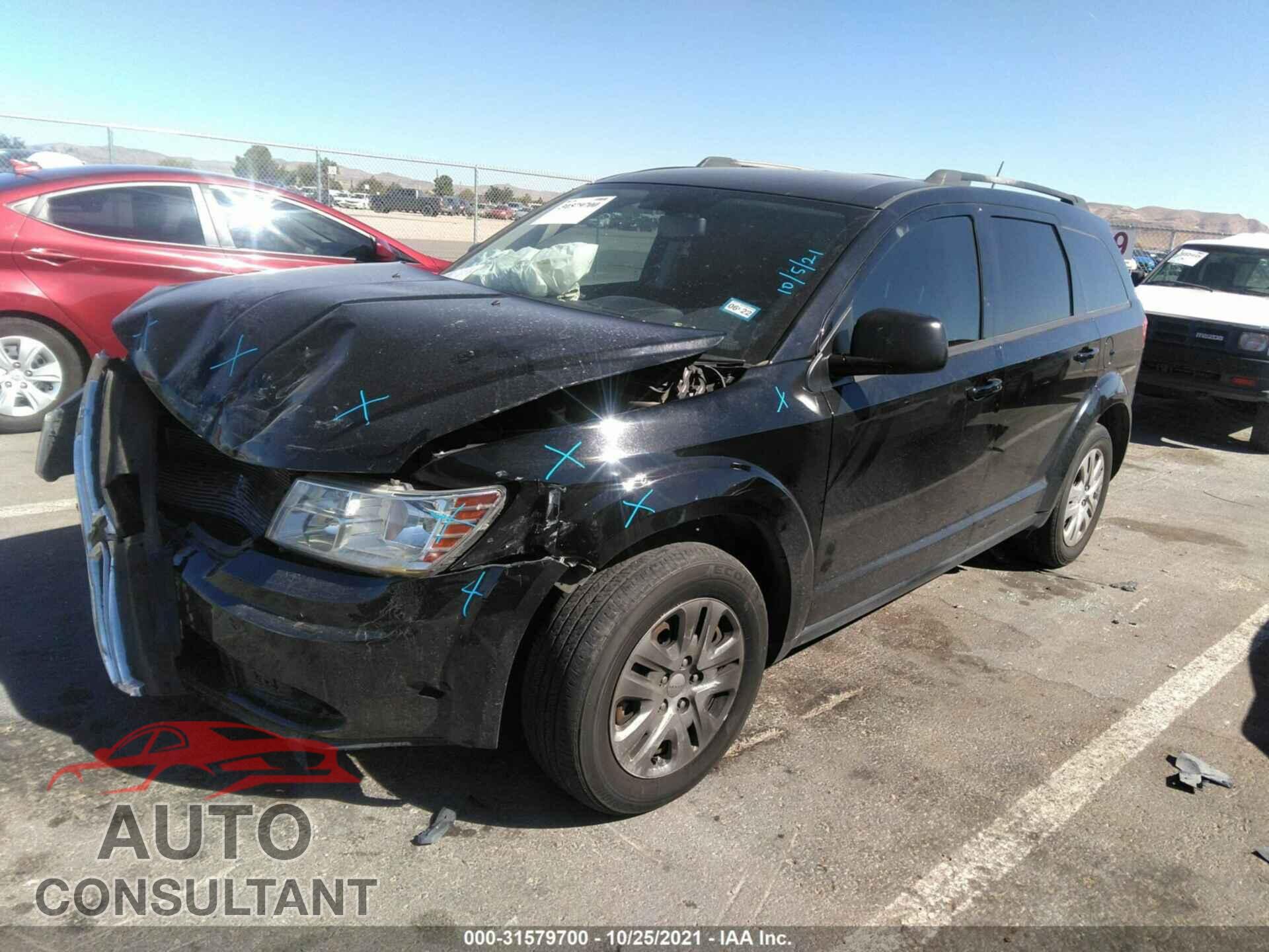 DODGE JOURNEY 2017 - 3C4PDCAB2HT673309
