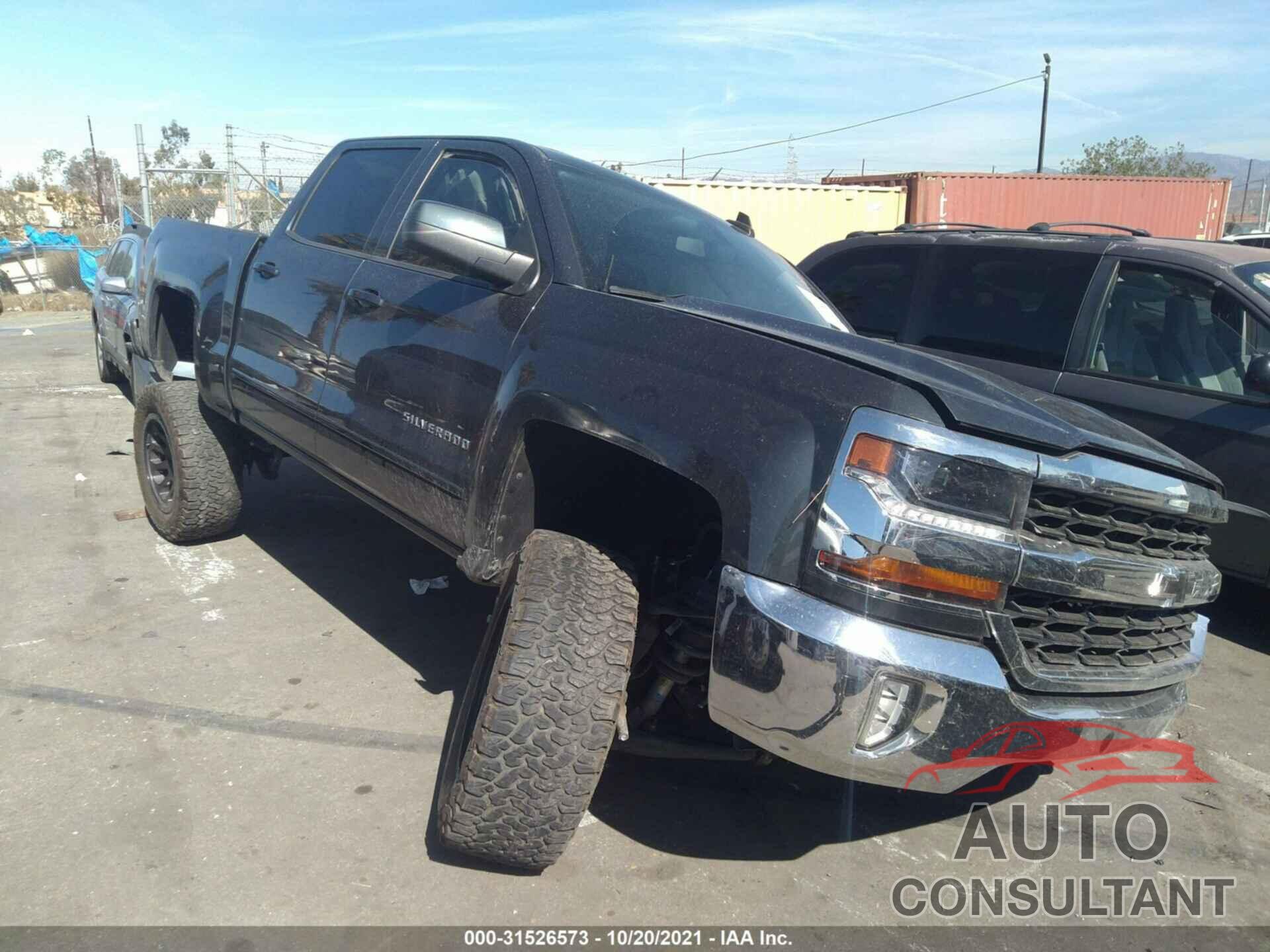 CHEVROLET SILVERADO 1500 2017 - 3GCPCREC8HG343627