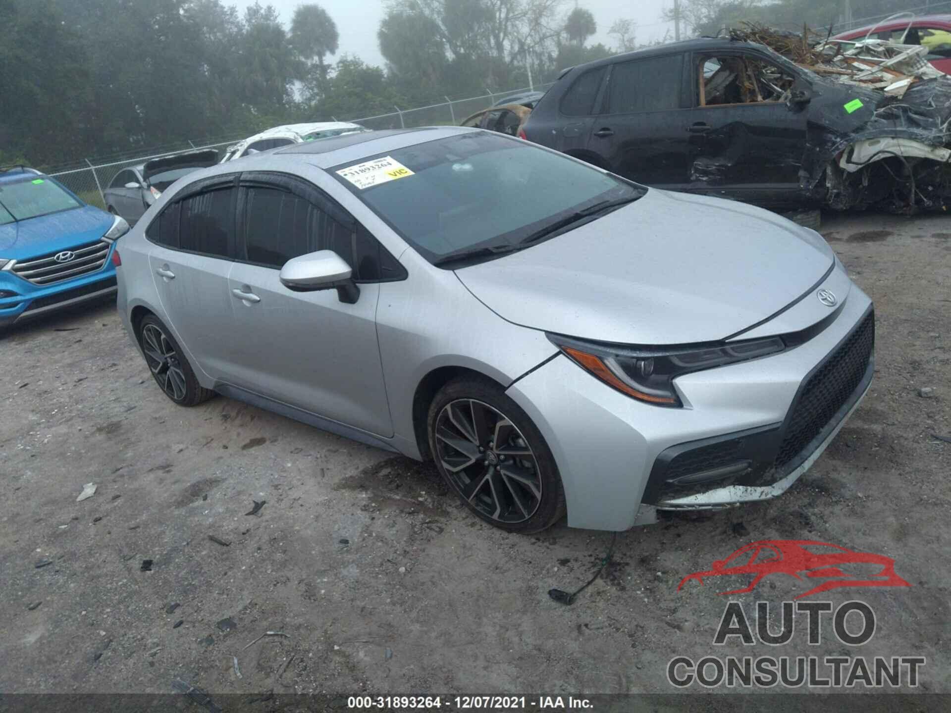 TOYOTA COROLLA 2021 - JTDM4MCE0MJ067413