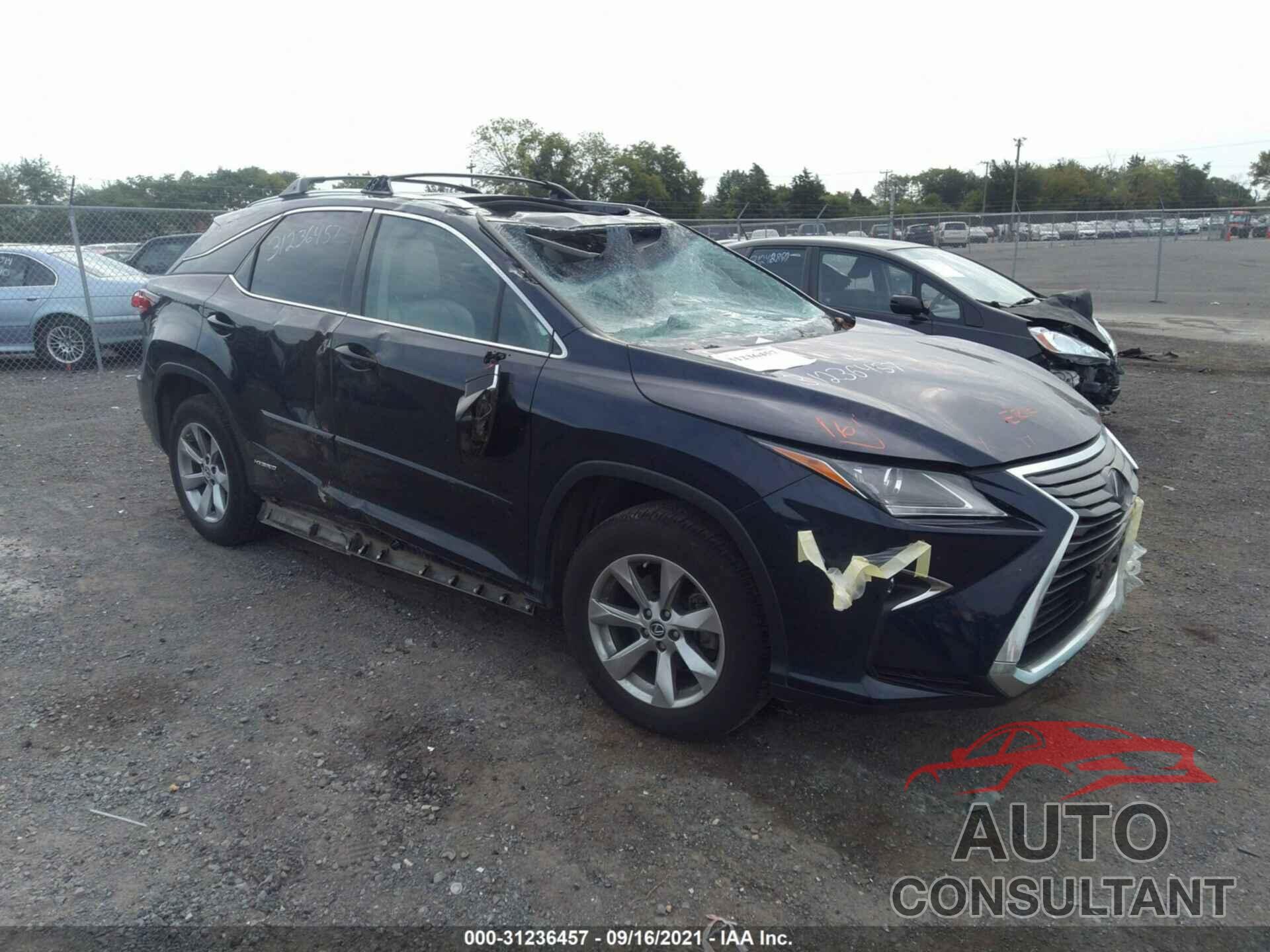 LEXUS RX 2018 - 2T2BGMCA3JC025753