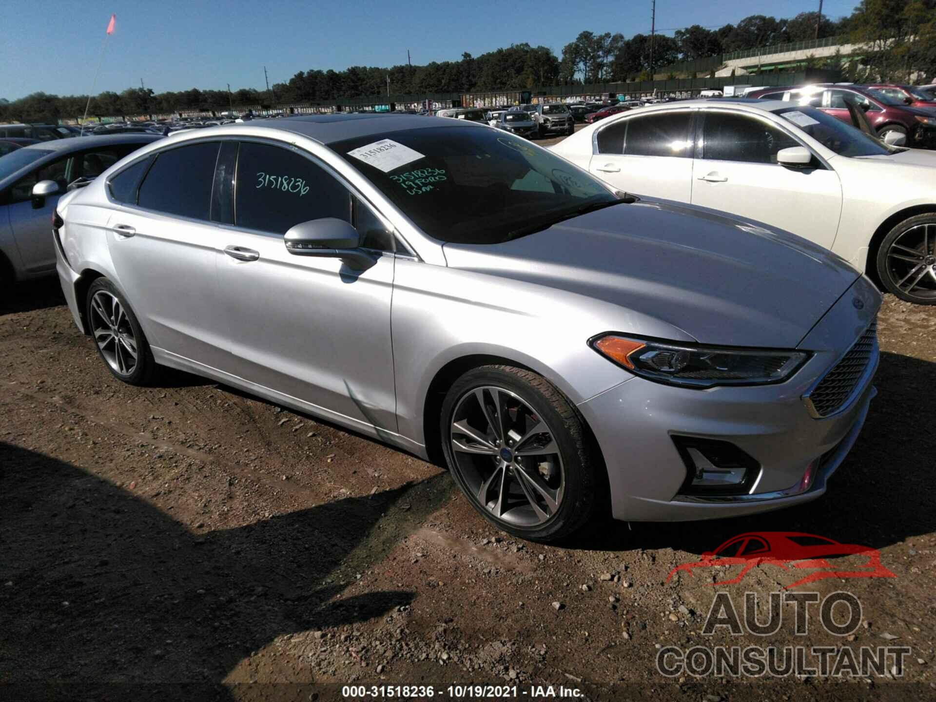 FORD FUSION 2019 - 3FA6P0D91KR184355
