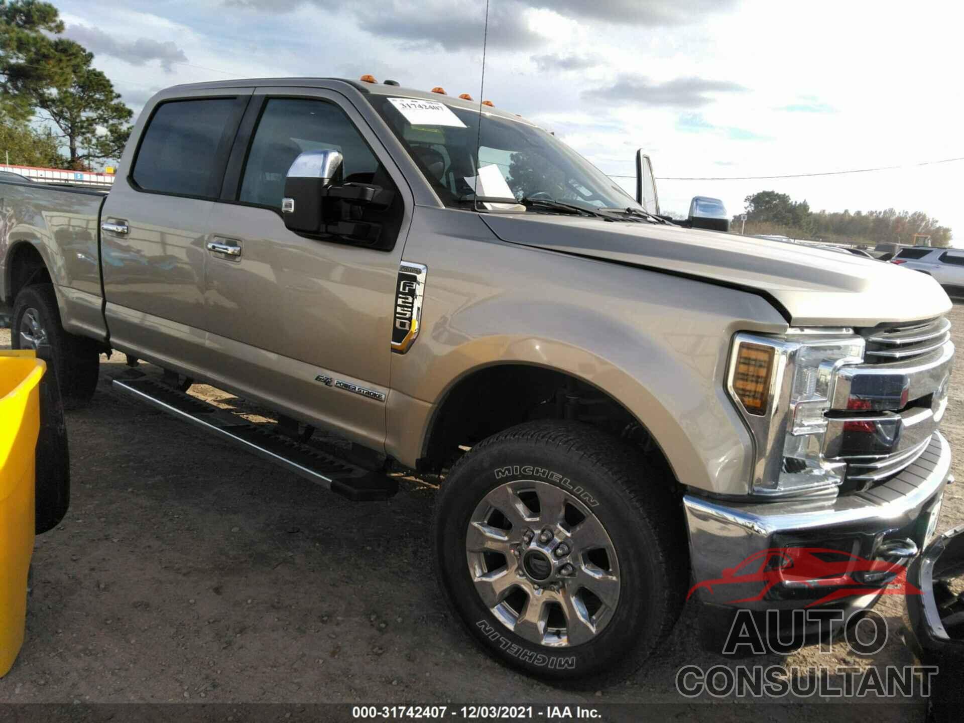 FORD SUPER DUTY F-250 SRW 2018 - 1FT7W2BT8JEB34002