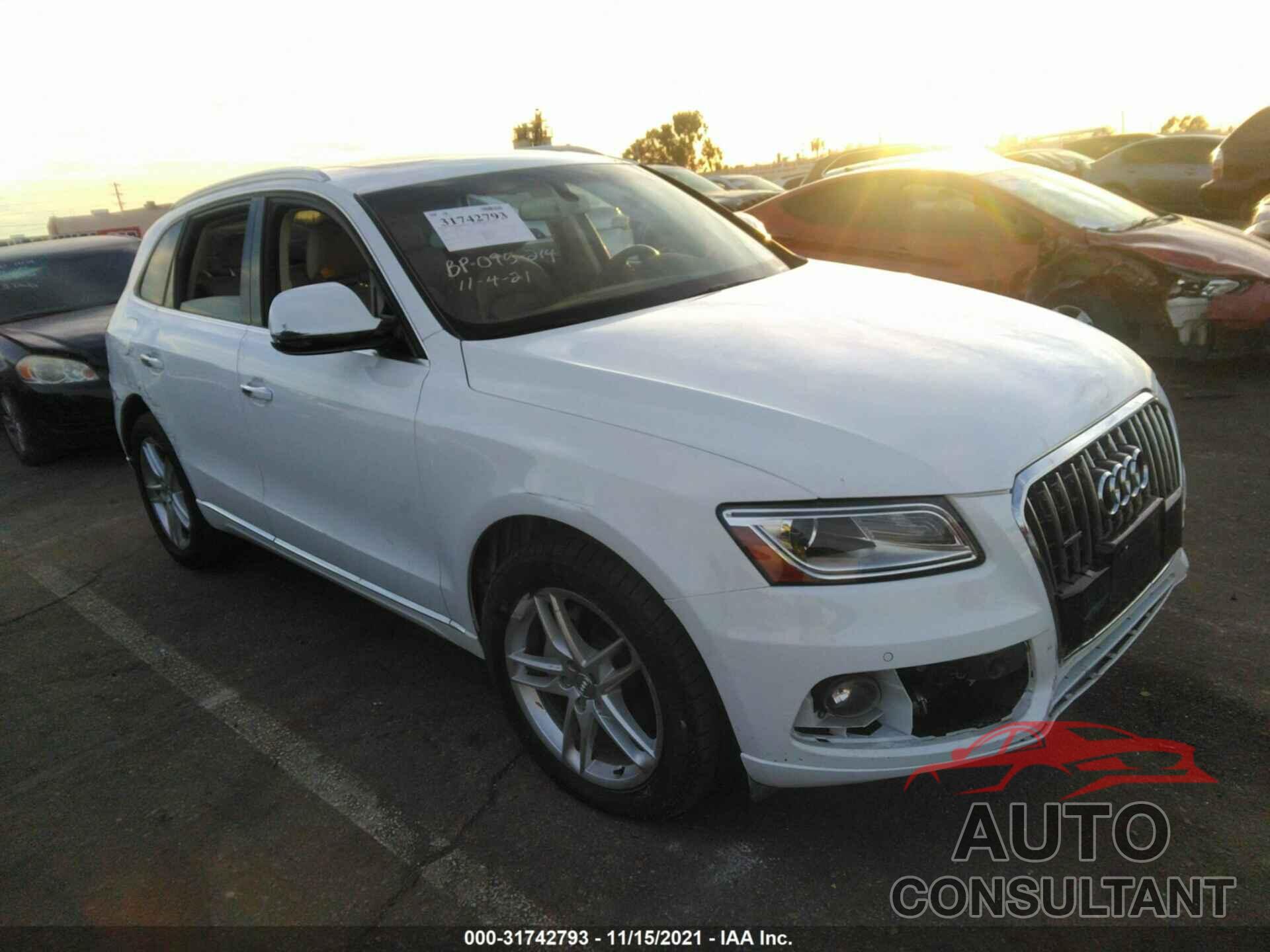 AUDI Q5 2017 - WA1L2AFP1HA024244