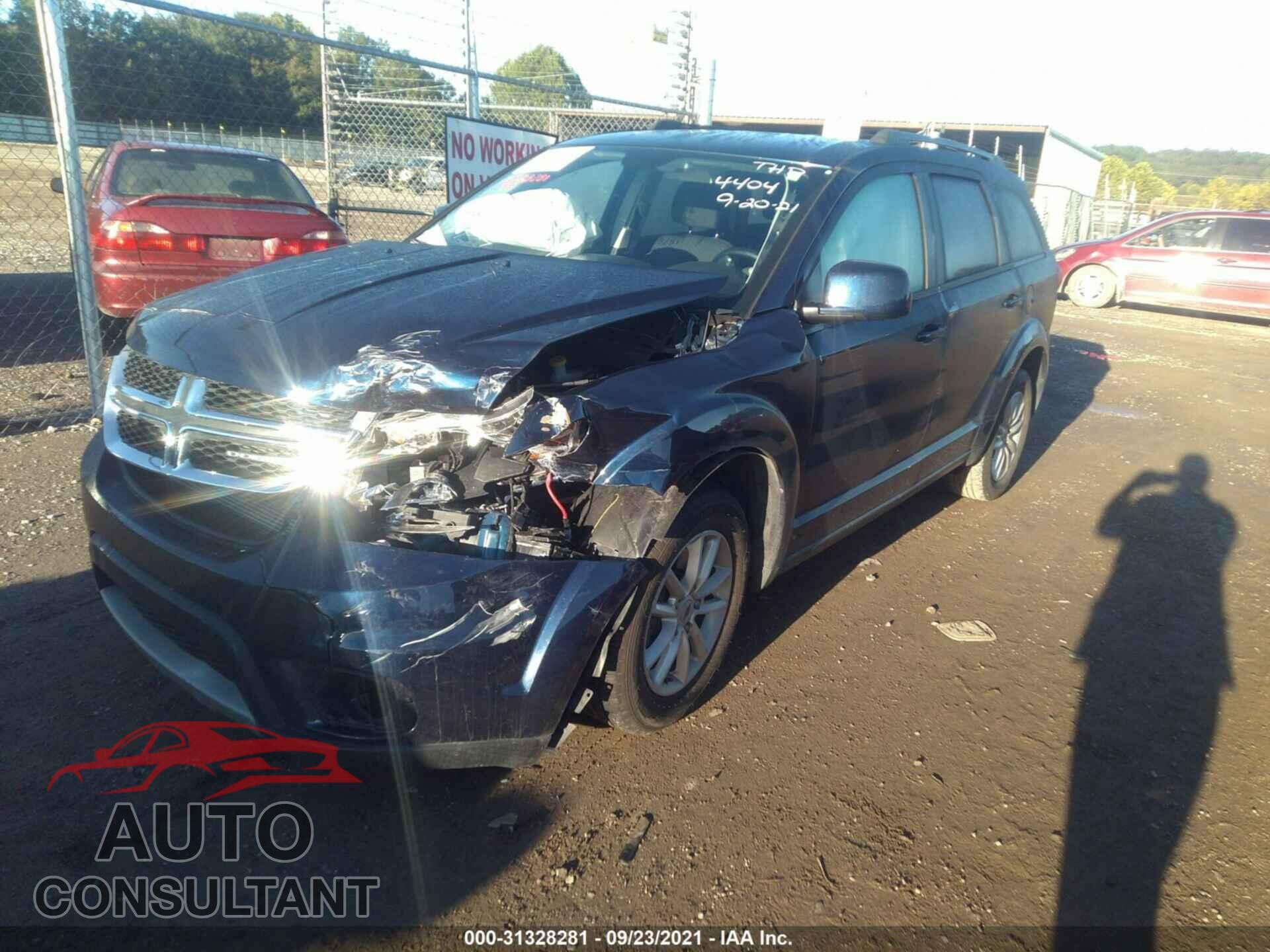 DODGE JOURNEY 2018 - 3C4PDCBG6JT274404