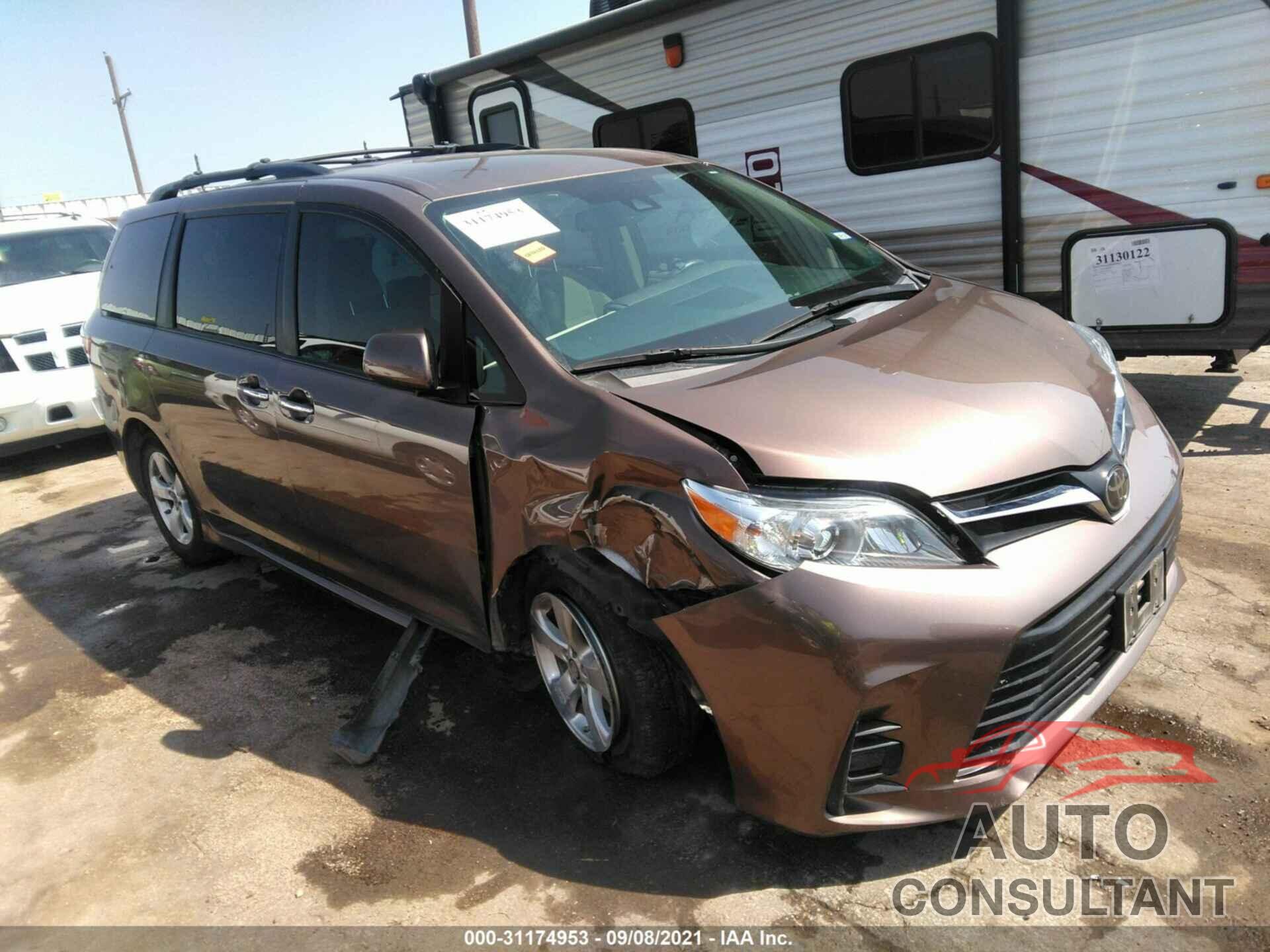 TOYOTA SIENNA 2020 - 5TDKZ3DC8LS042129