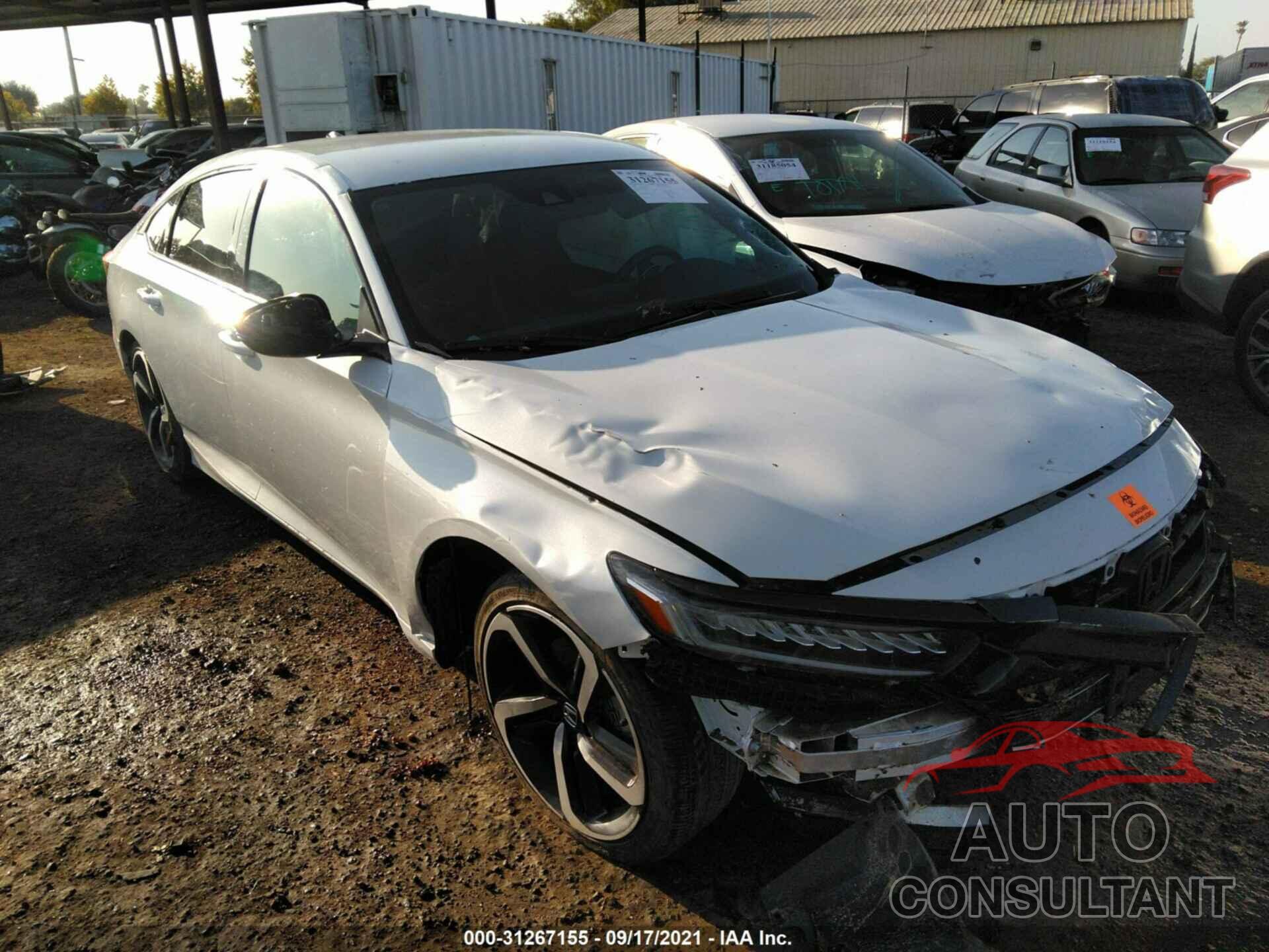 HONDA ACCORD SEDAN 2021 - 1HGCV1F30MA016416