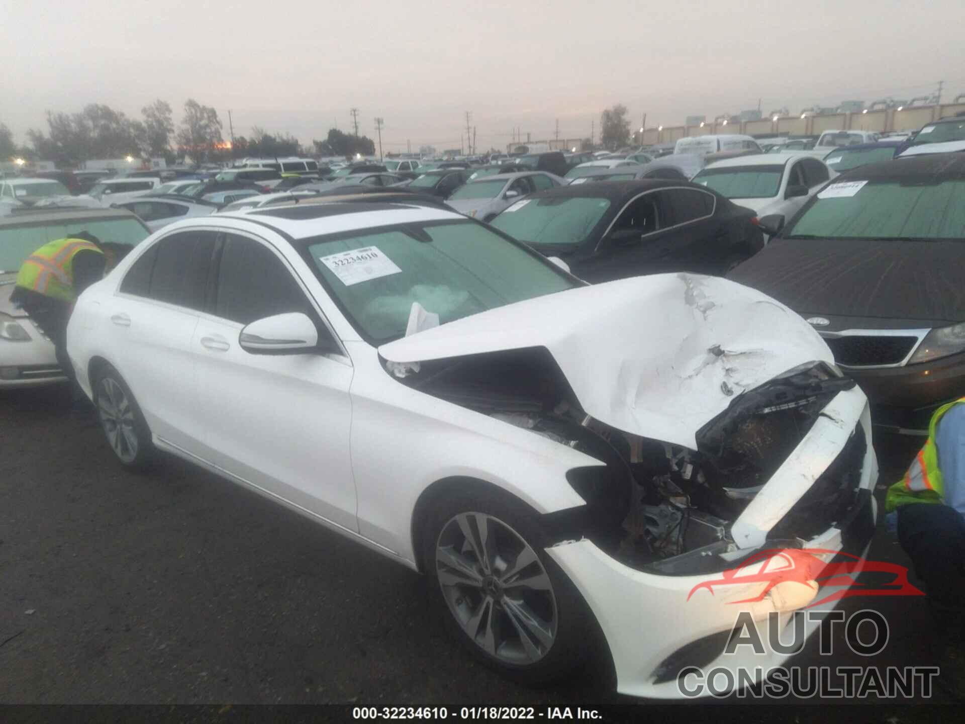 MERCEDES-BENZ C-CLASS 2020 - WDDWF8DB2LR543147