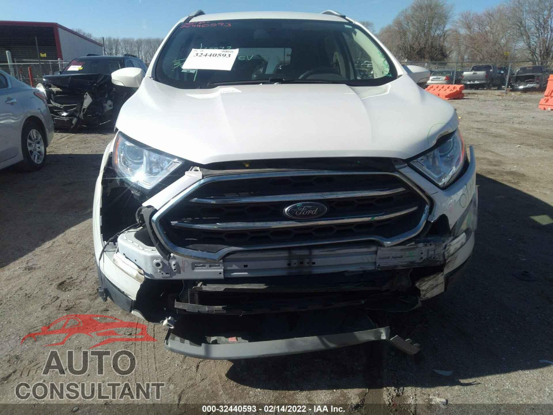 FORD ECOSPORT 2019 - MAJ6S3KL2KC287653