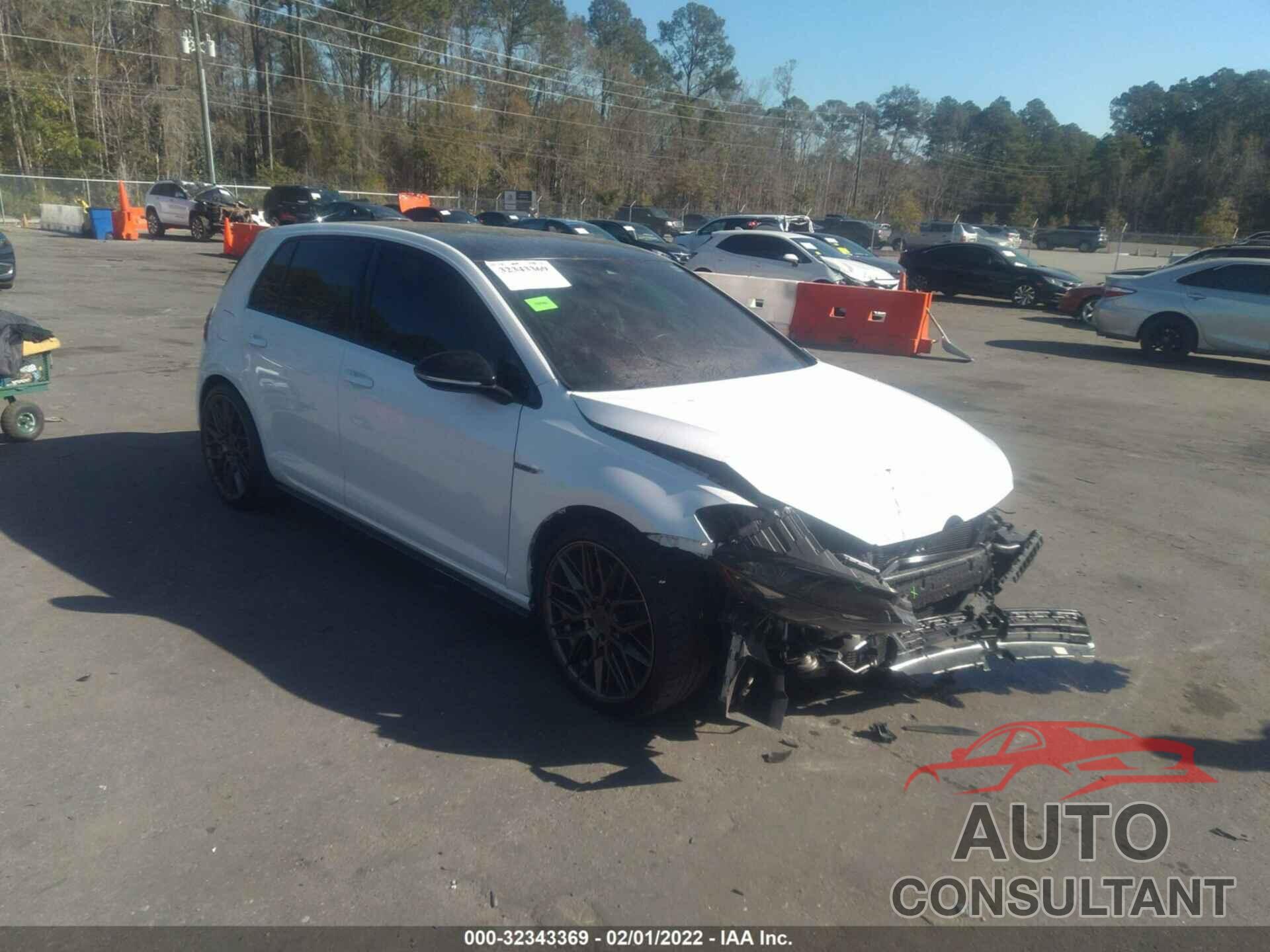 VOLKSWAGEN GOLF R 2018 - WVWVF7AU7JW180042
