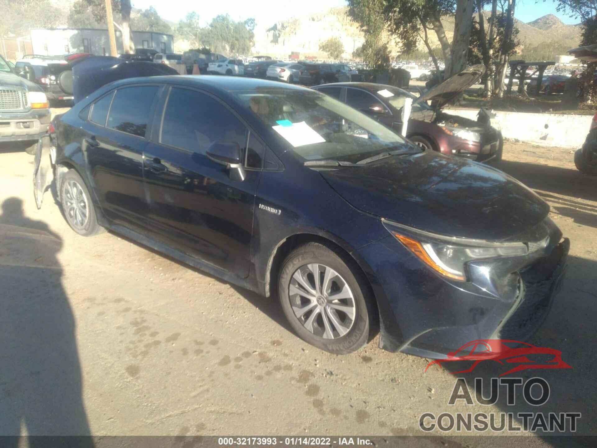 TOYOTA COROLLA 2021 - JTDEAMDE7MJ013117