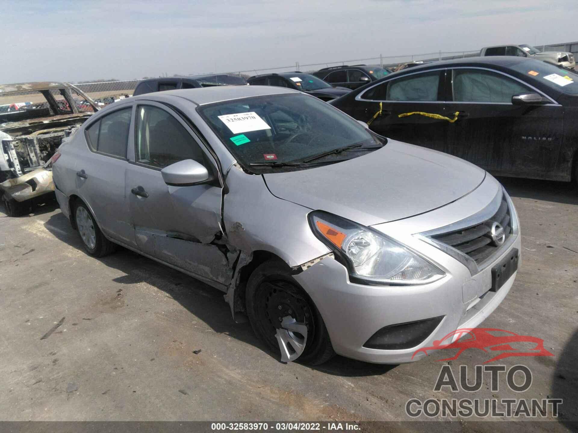 NISSAN VERSA 2016 - 3N1CN7AP9GL846839