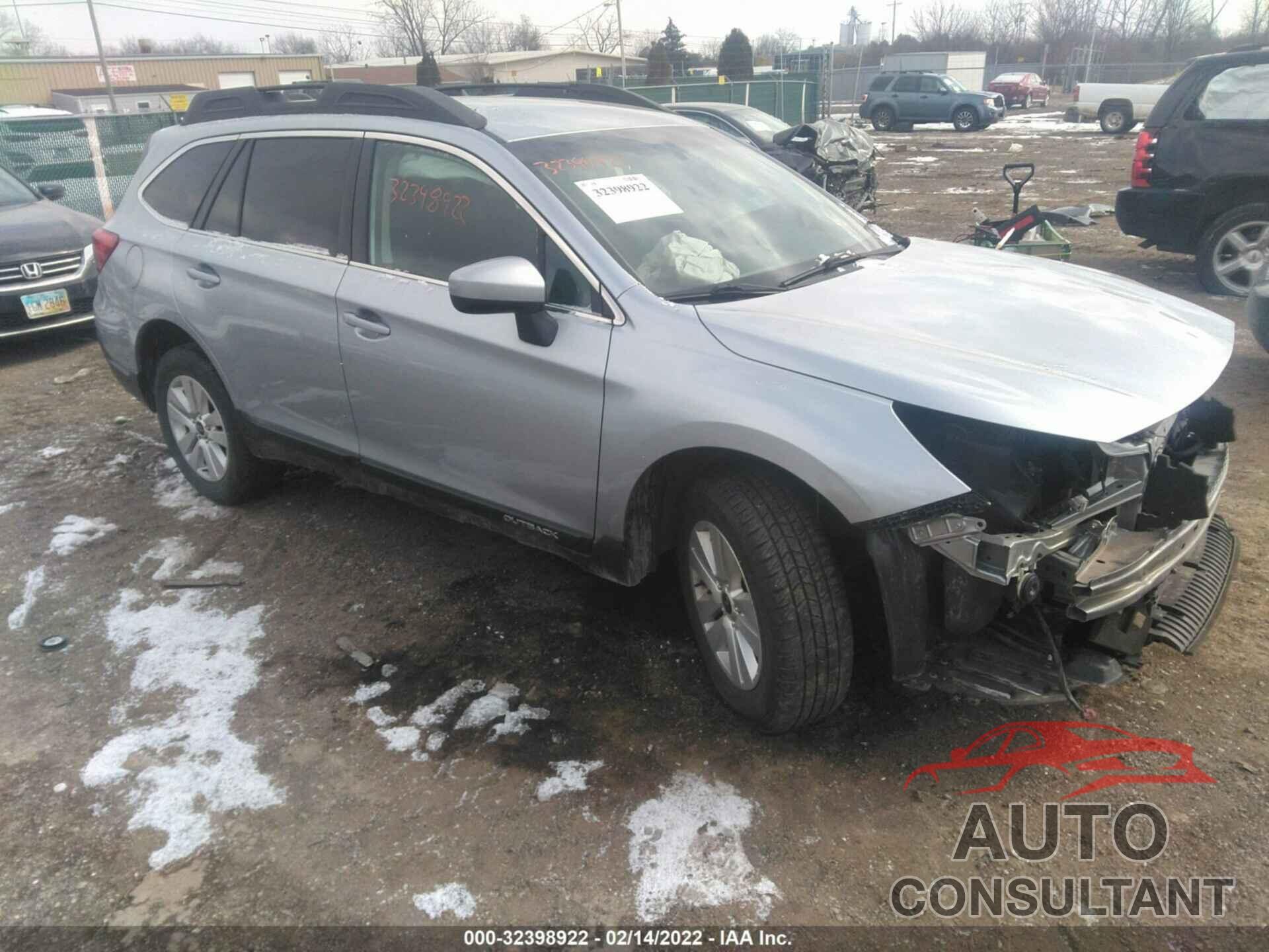 SUBARU OUTBACK 2018 - 4S4BSACC2J3372966