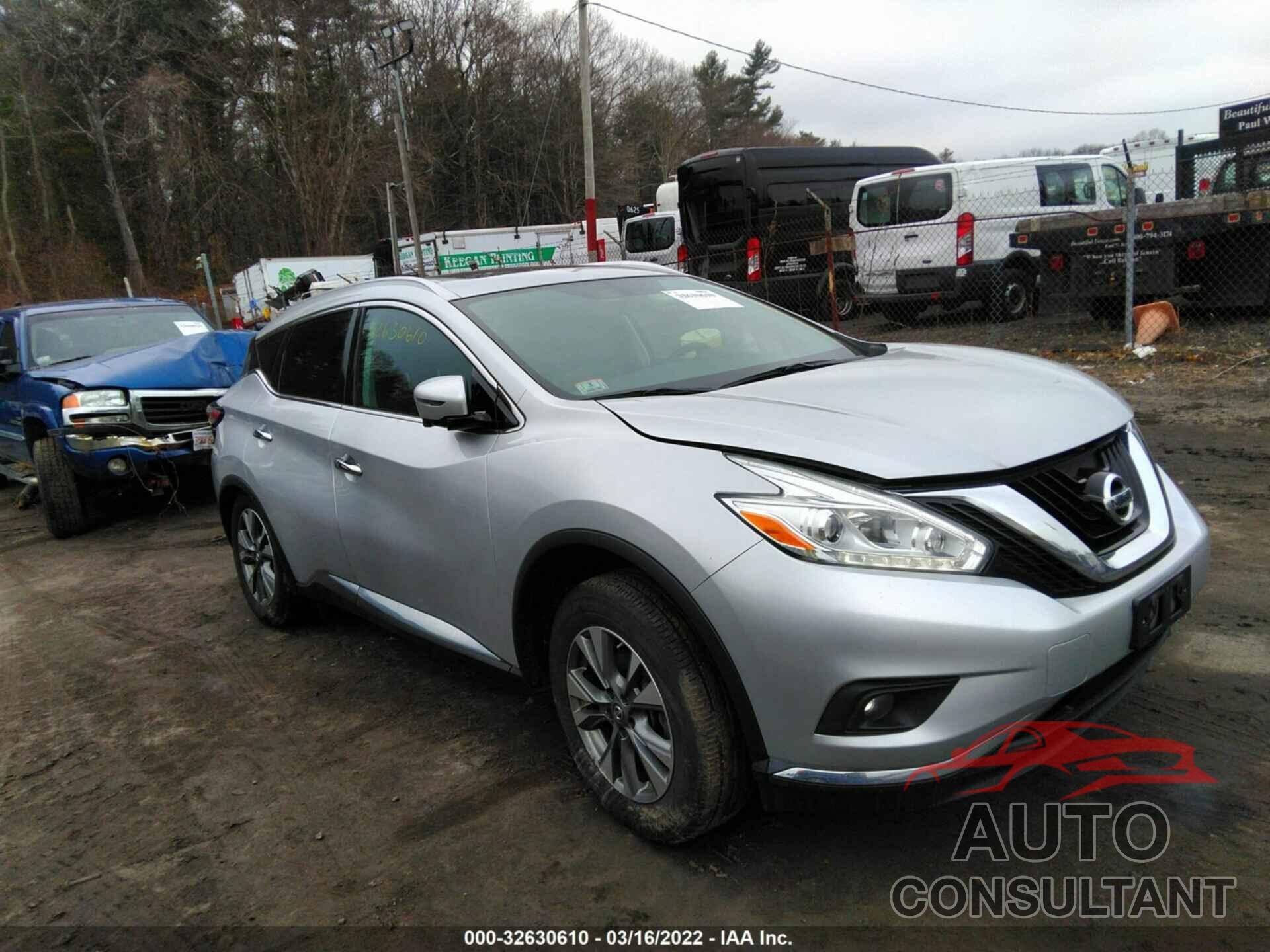 NISSAN MURANO 2017 - 5N1AZ2MHXHN126432