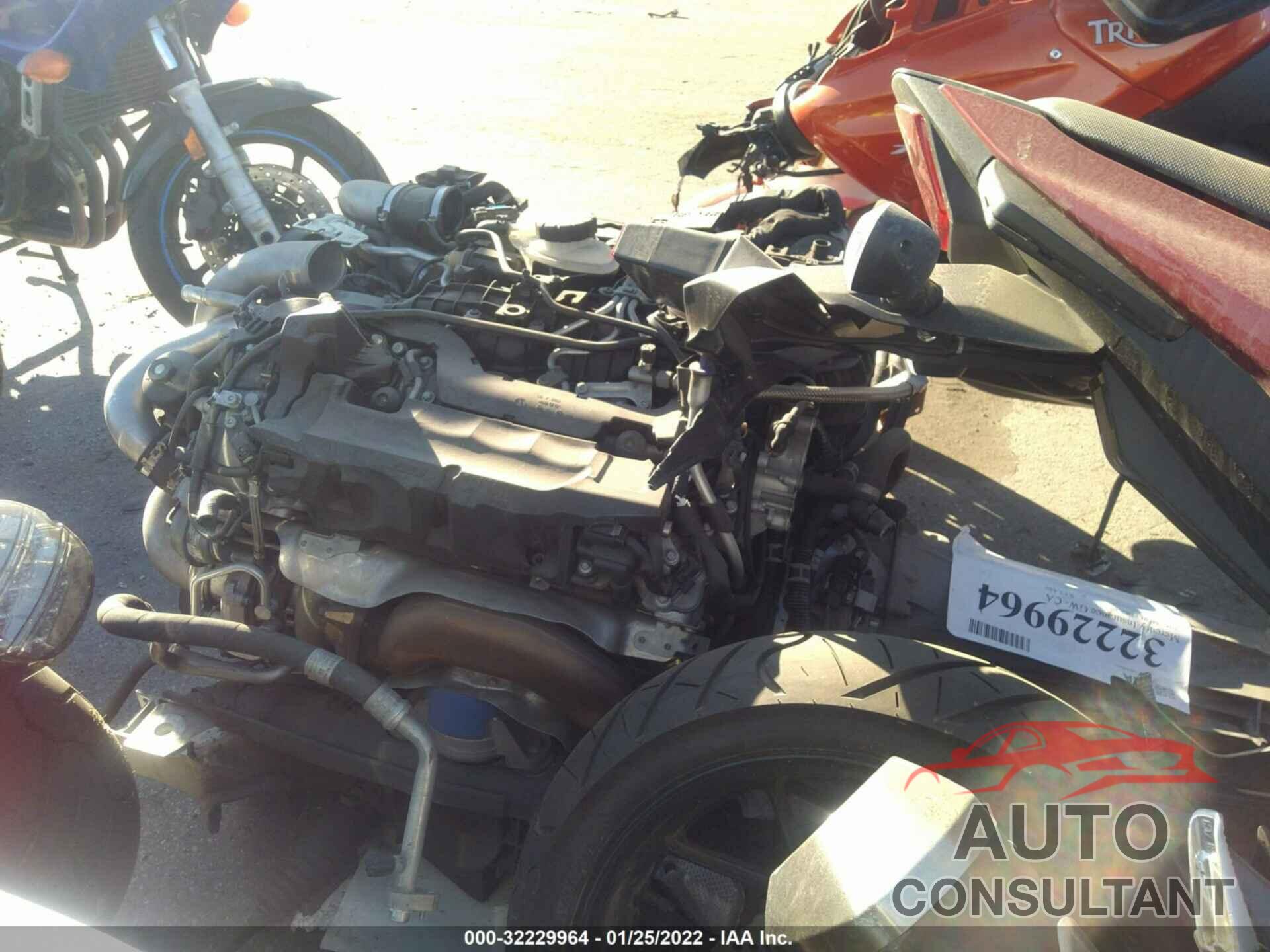 MERCEDES-BENZ S-CLASS 2016 - ENGINE ONLY      
