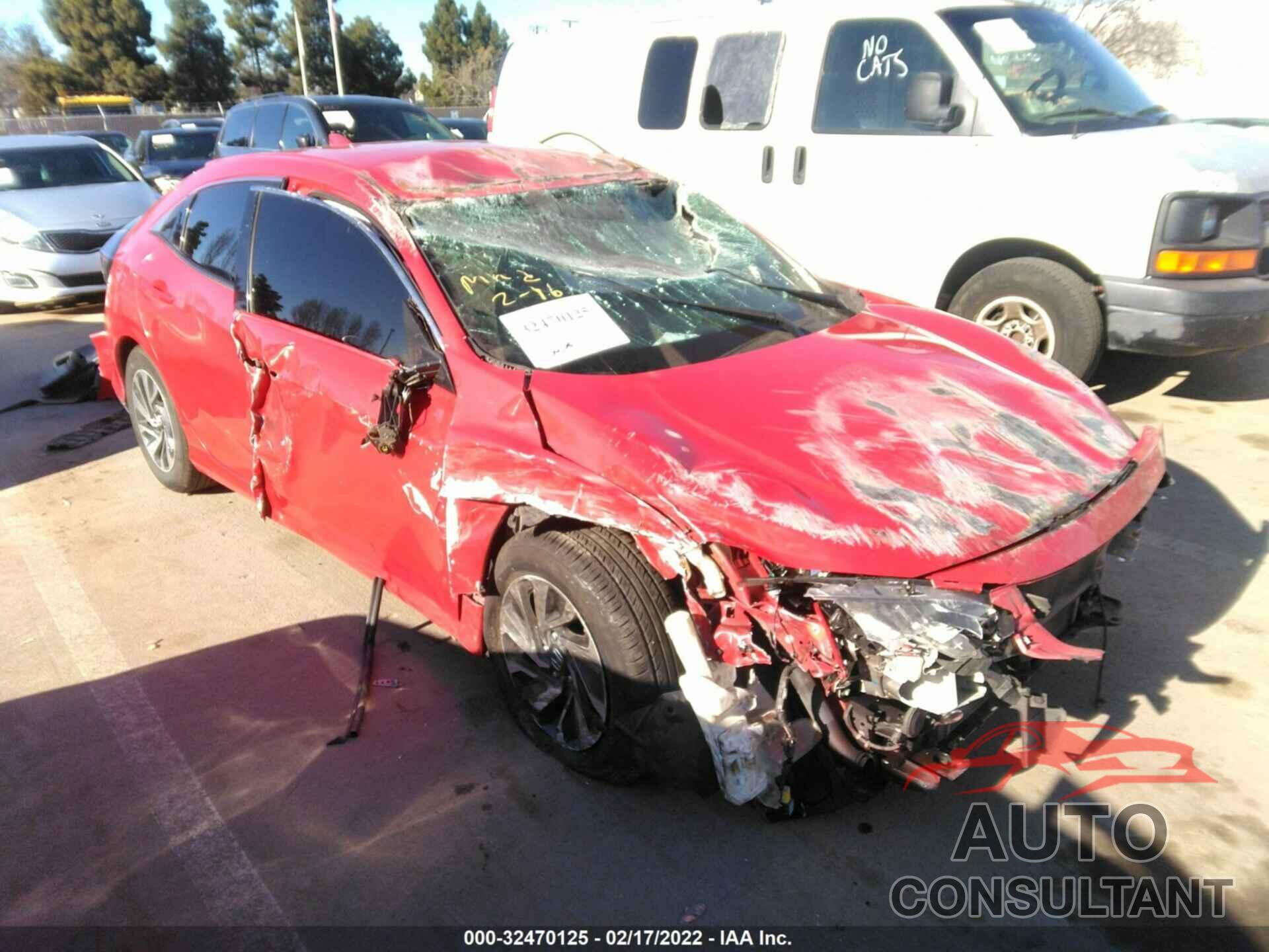 HONDA CIVIC HATCHBACK 2017 - SHHFK7H27HU425679