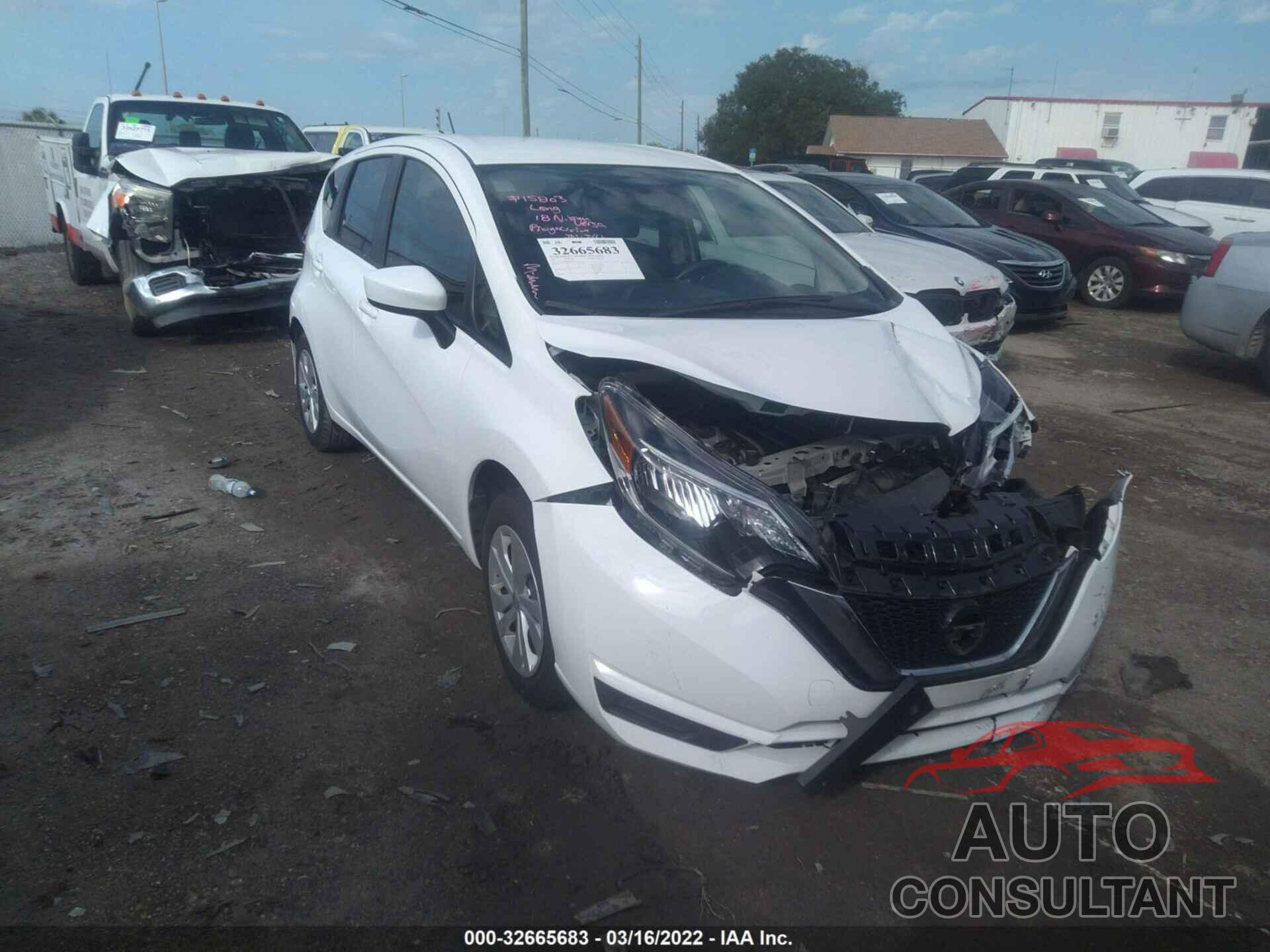 NISSAN VERSA NOTE 2017 - 3N1CE2CP4HL354995