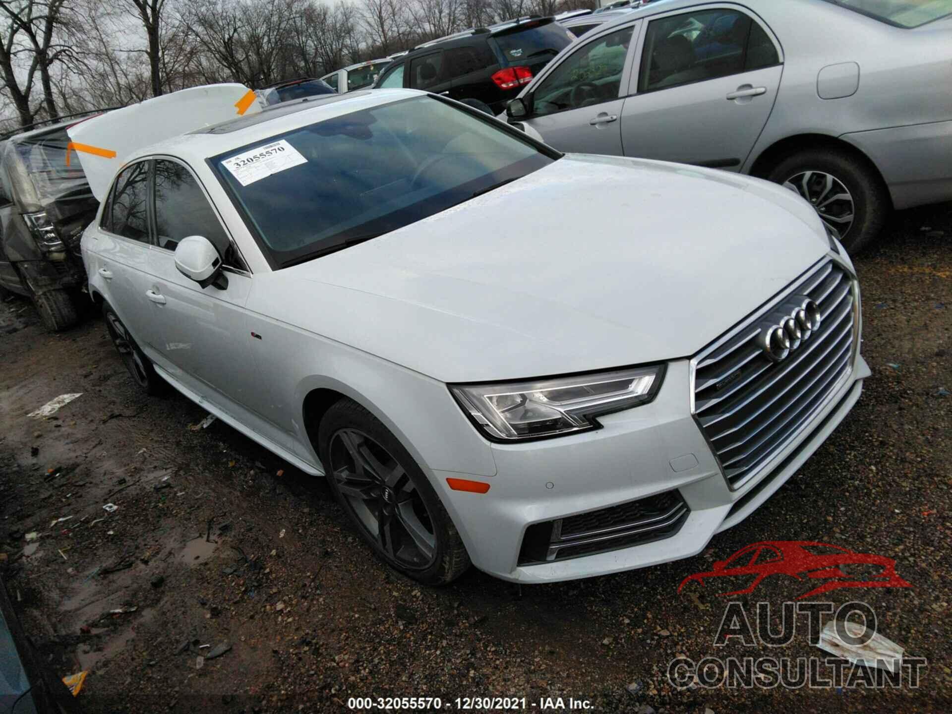 AUDI A4 2017 - WAUENAF49HN028544