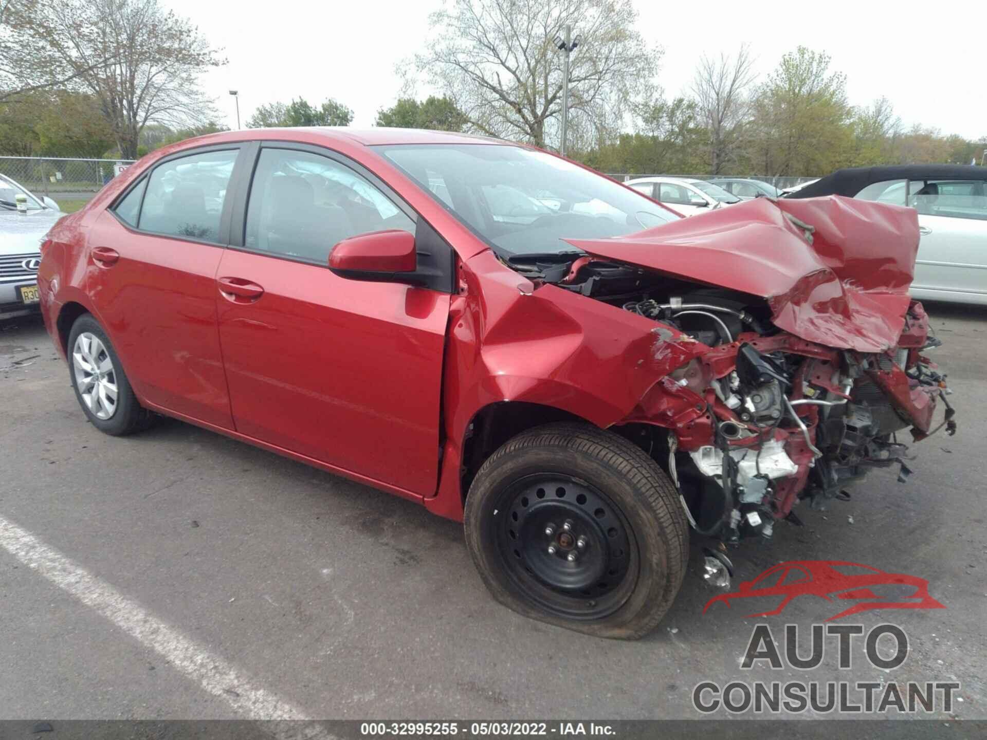 TOYOTA COROLLA 2016 - 2T1BURHEXGC704630