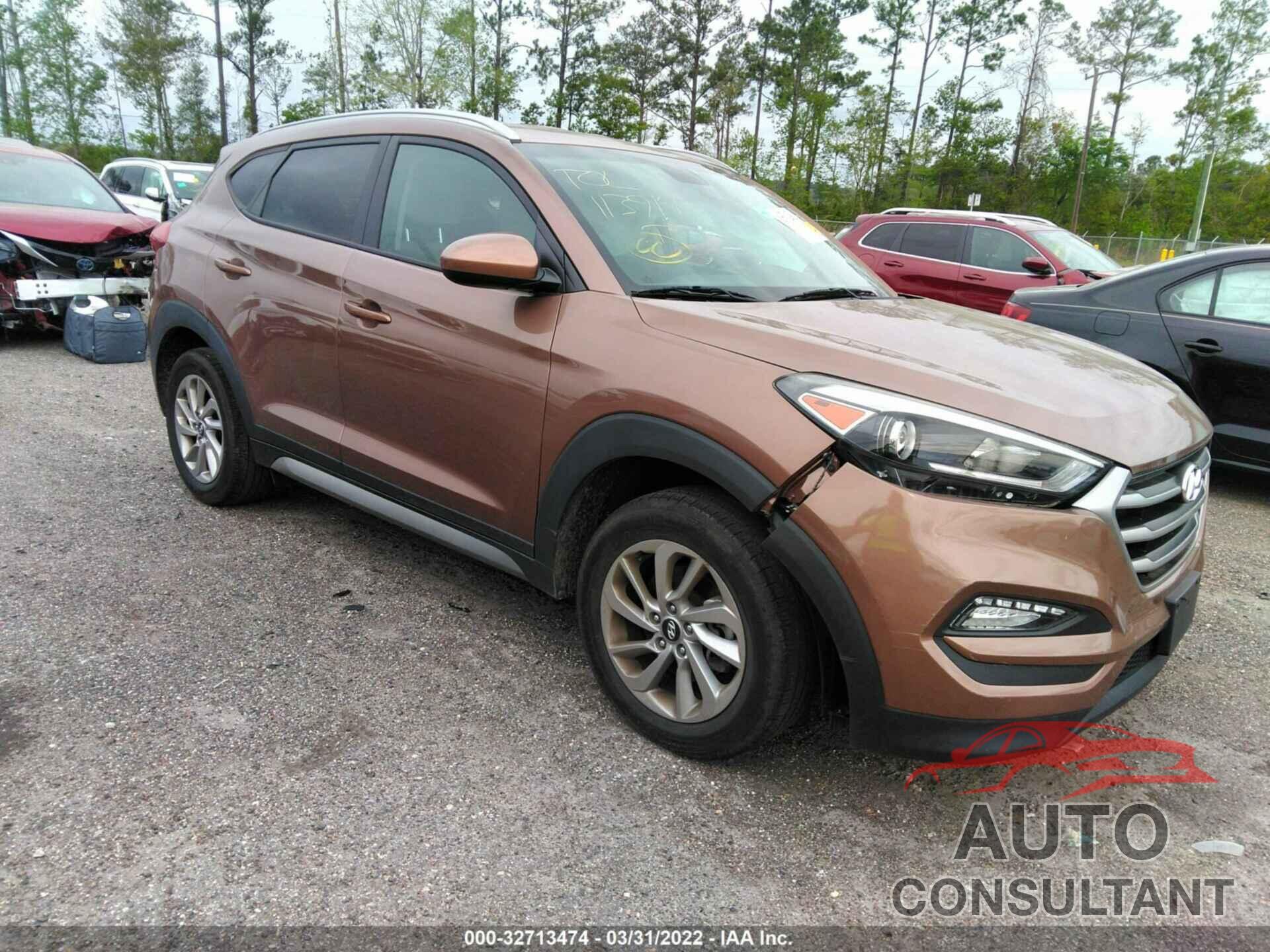 HYUNDAI TUCSON 2017 - KM8J3CA41HU294071