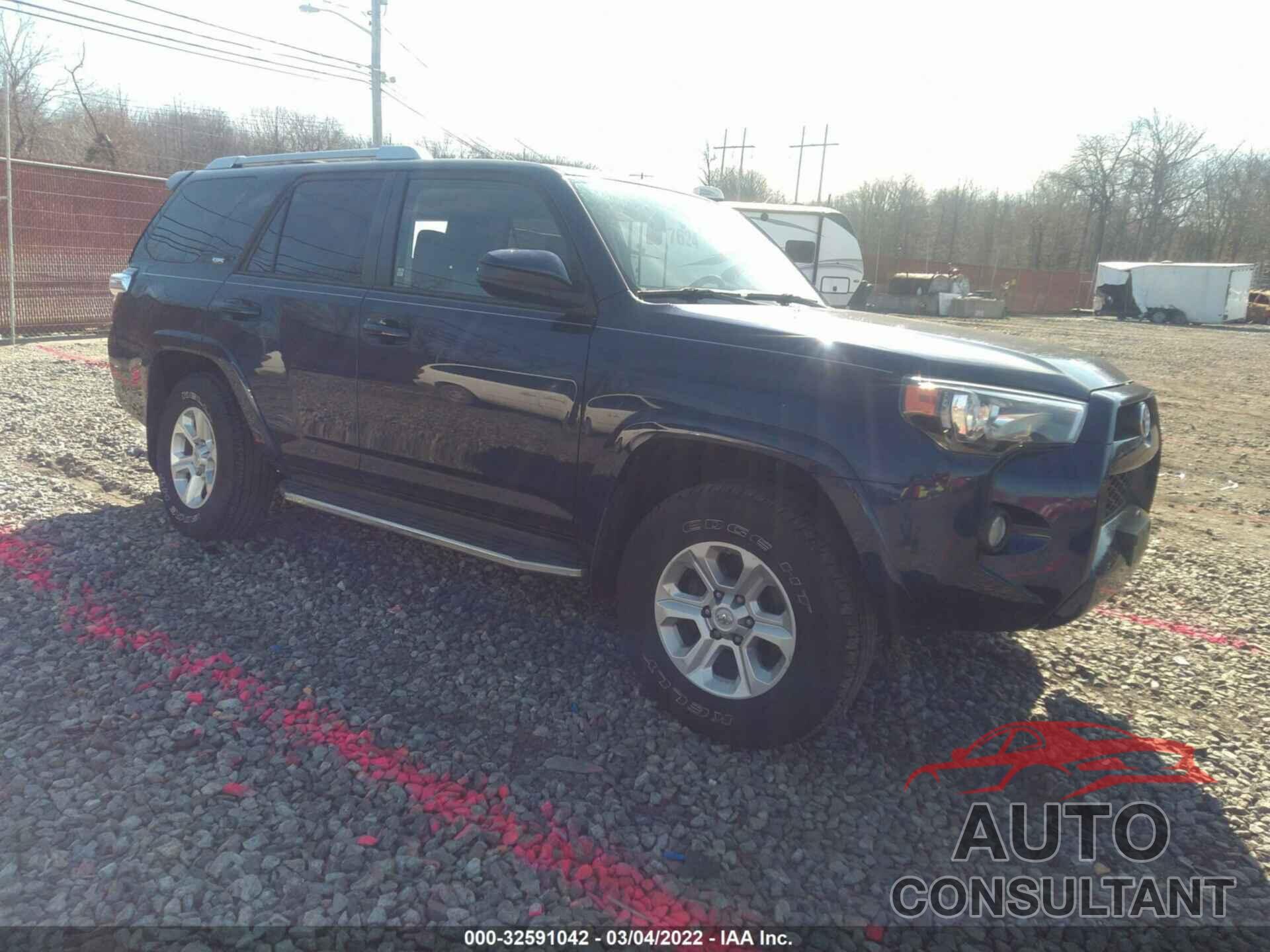 TOYOTA 4RUNNER 2016 - JTEBU5JR7G5389543