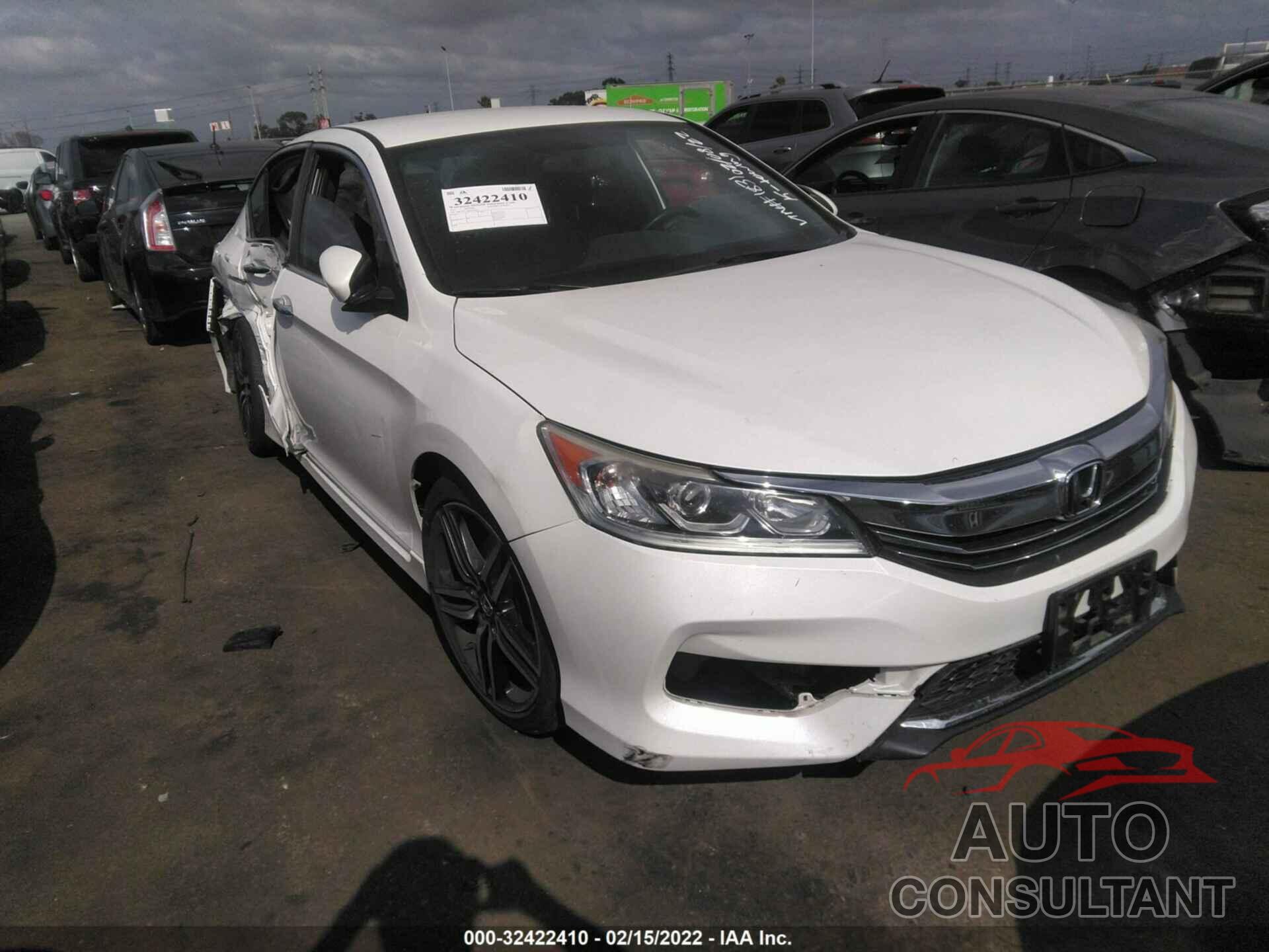 HONDA ACCORD SEDAN 2017 - 1HGCR2F11HA018318