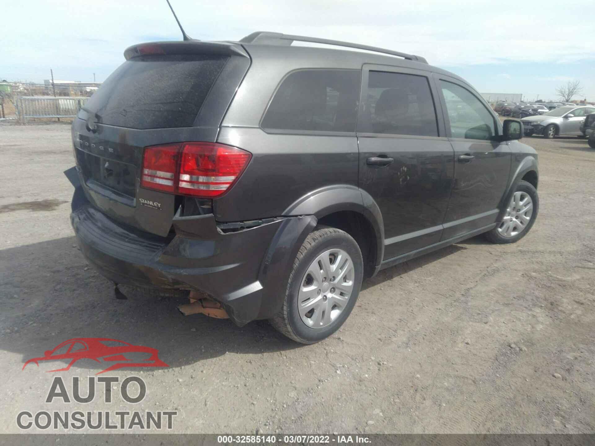 DODGE JOURNEY 2017 - 3C4PDCAB3HT524617