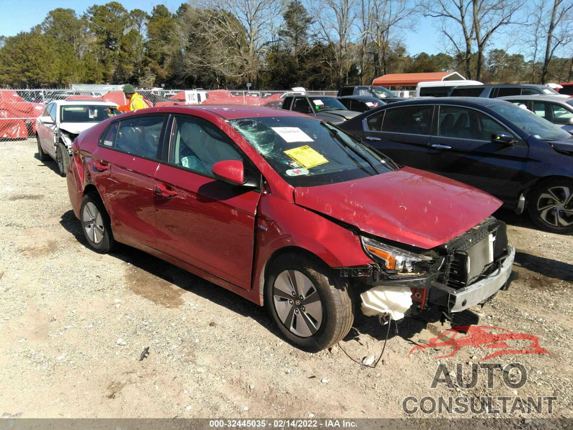 HYUNDAI IONIQ HYBRID 2019 - KMHC65LC1KU175184