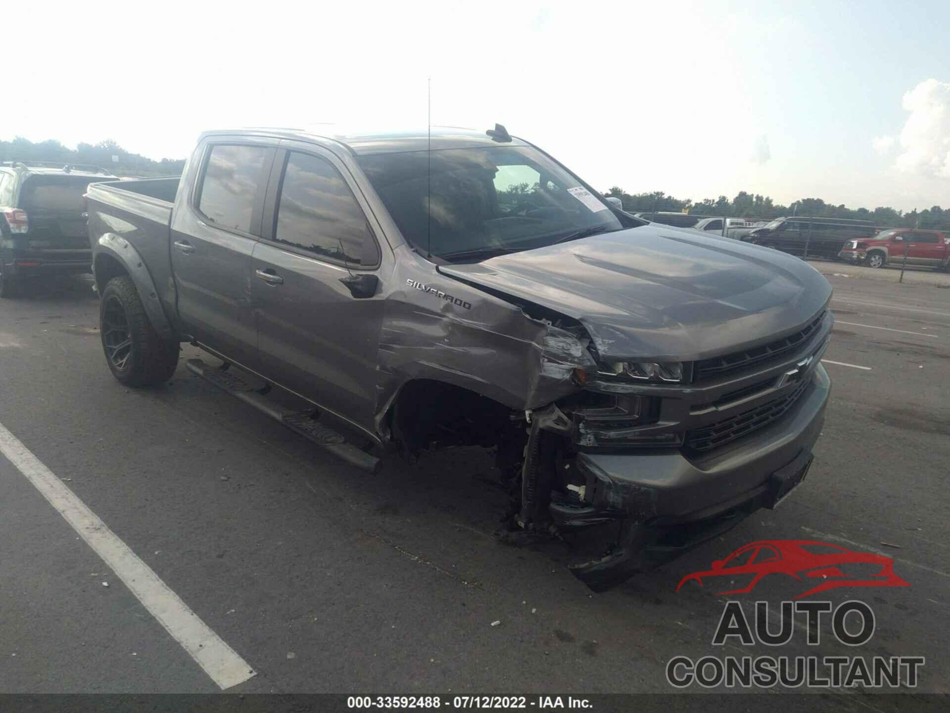 CHEVROLET SILVERADO 1500 2021 - 1GCPWDED5MZ403862