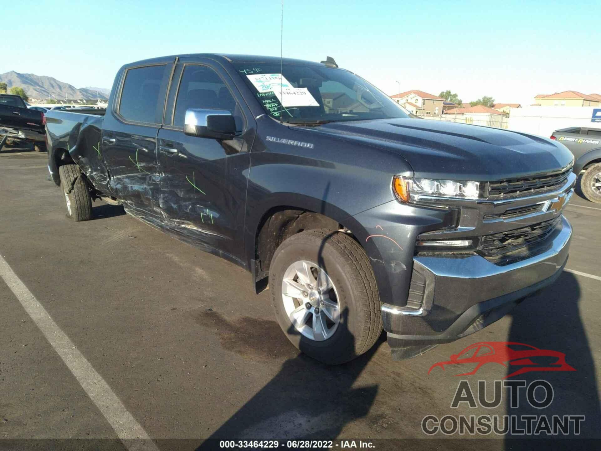 CHEVROLET SILVERADO 1500 2021 - 1GCPWCED3MZ283778