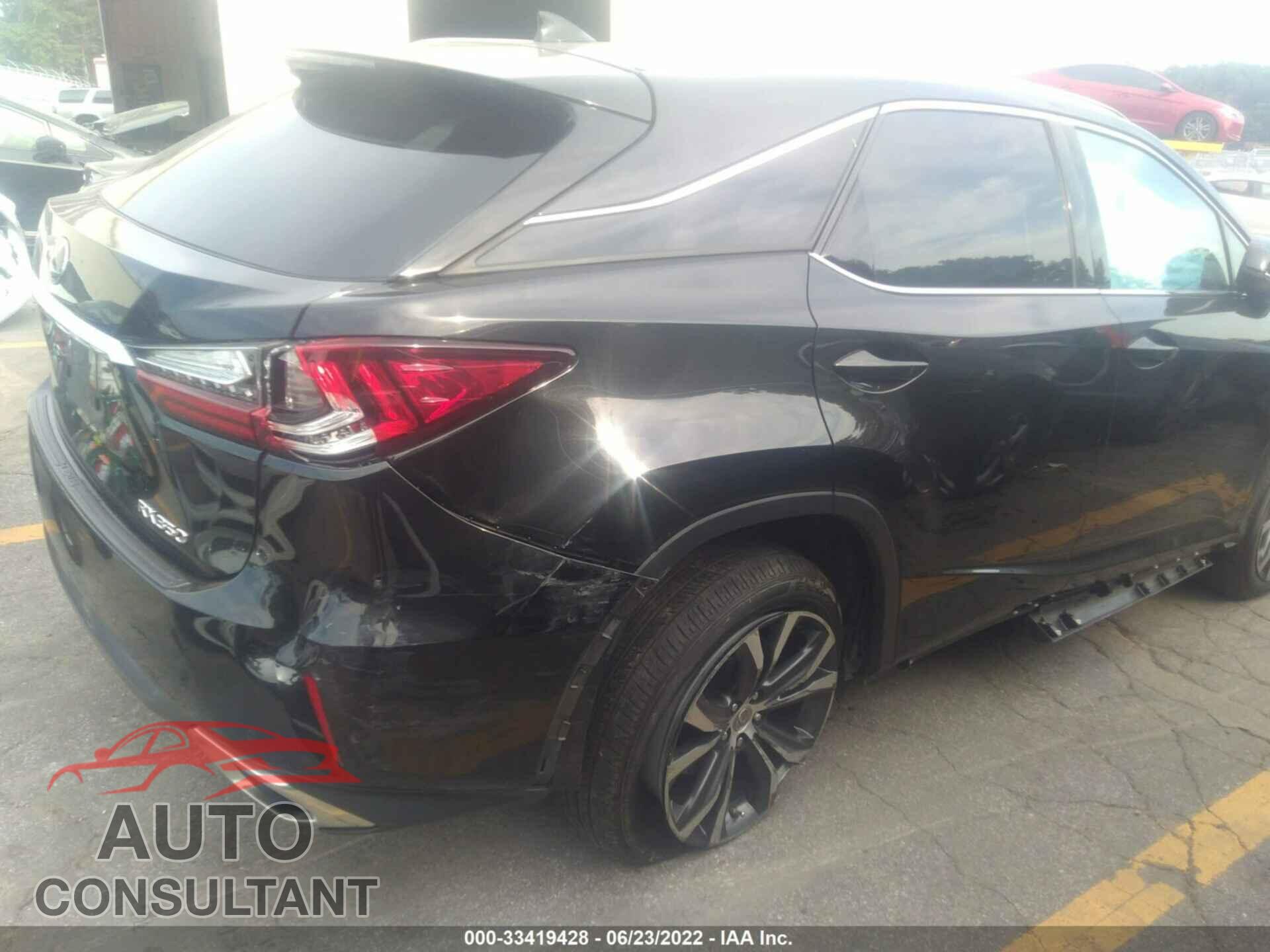LEXUS RX 2017 - 2T2ZZMCA3HC072168