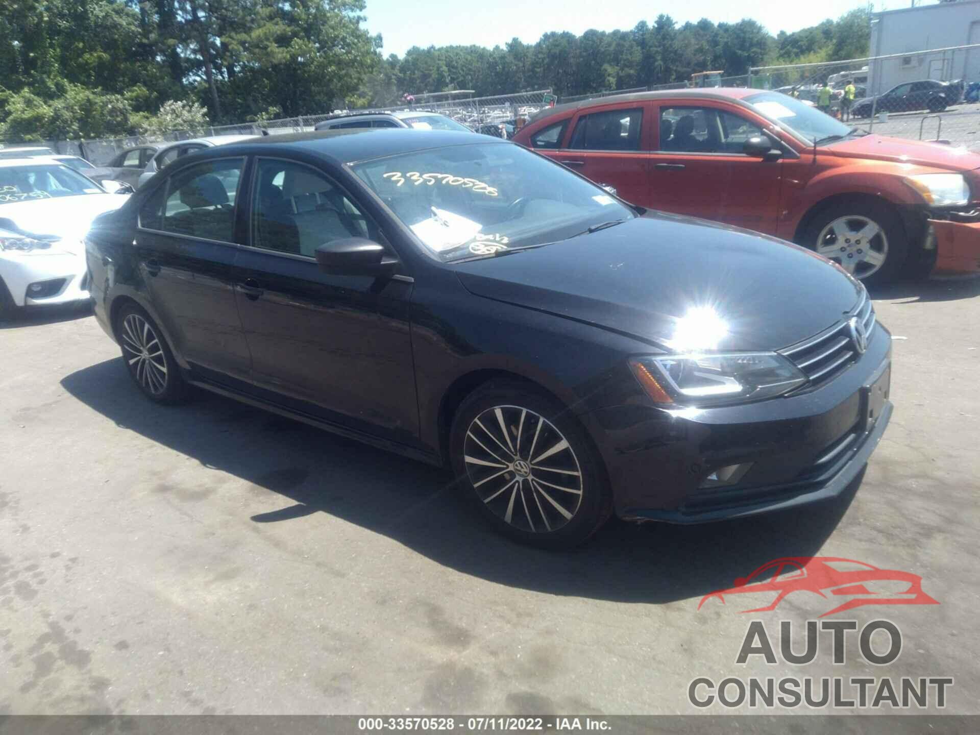 VOLKSWAGEN JETTA SEDAN 2016 - 3VWD17AJ4GM398557