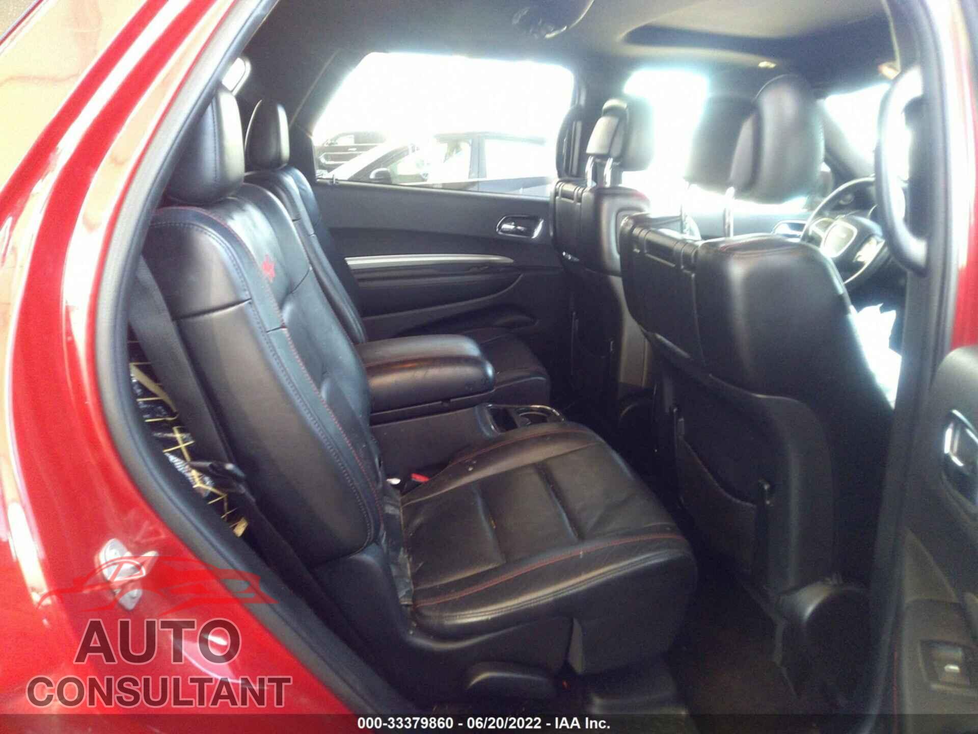 DODGE DURANGO 2017 - 1C4SDJCT5HC611726