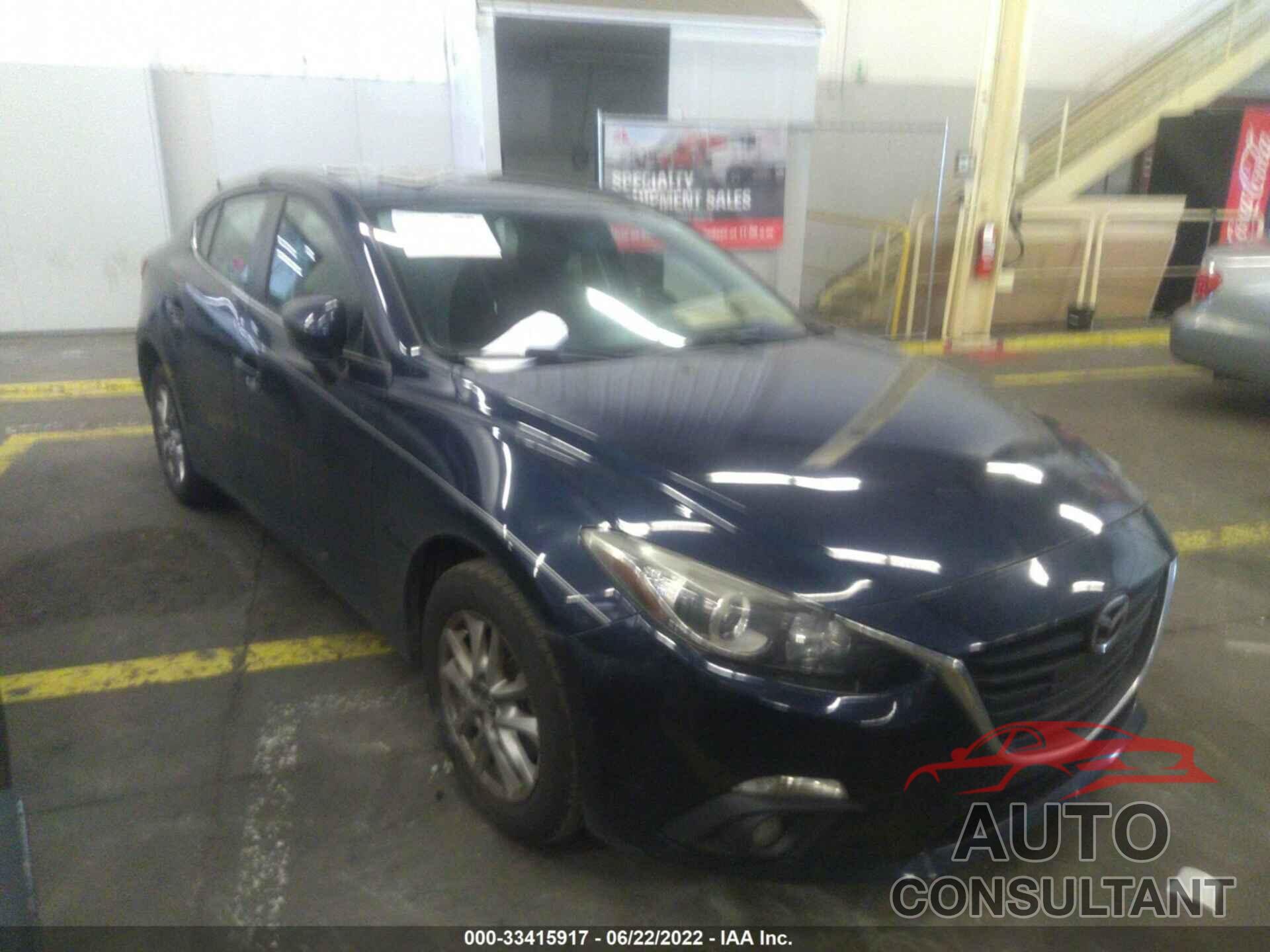 MAZDA MAZDA3 2016 - JM1BM1W75G1317672