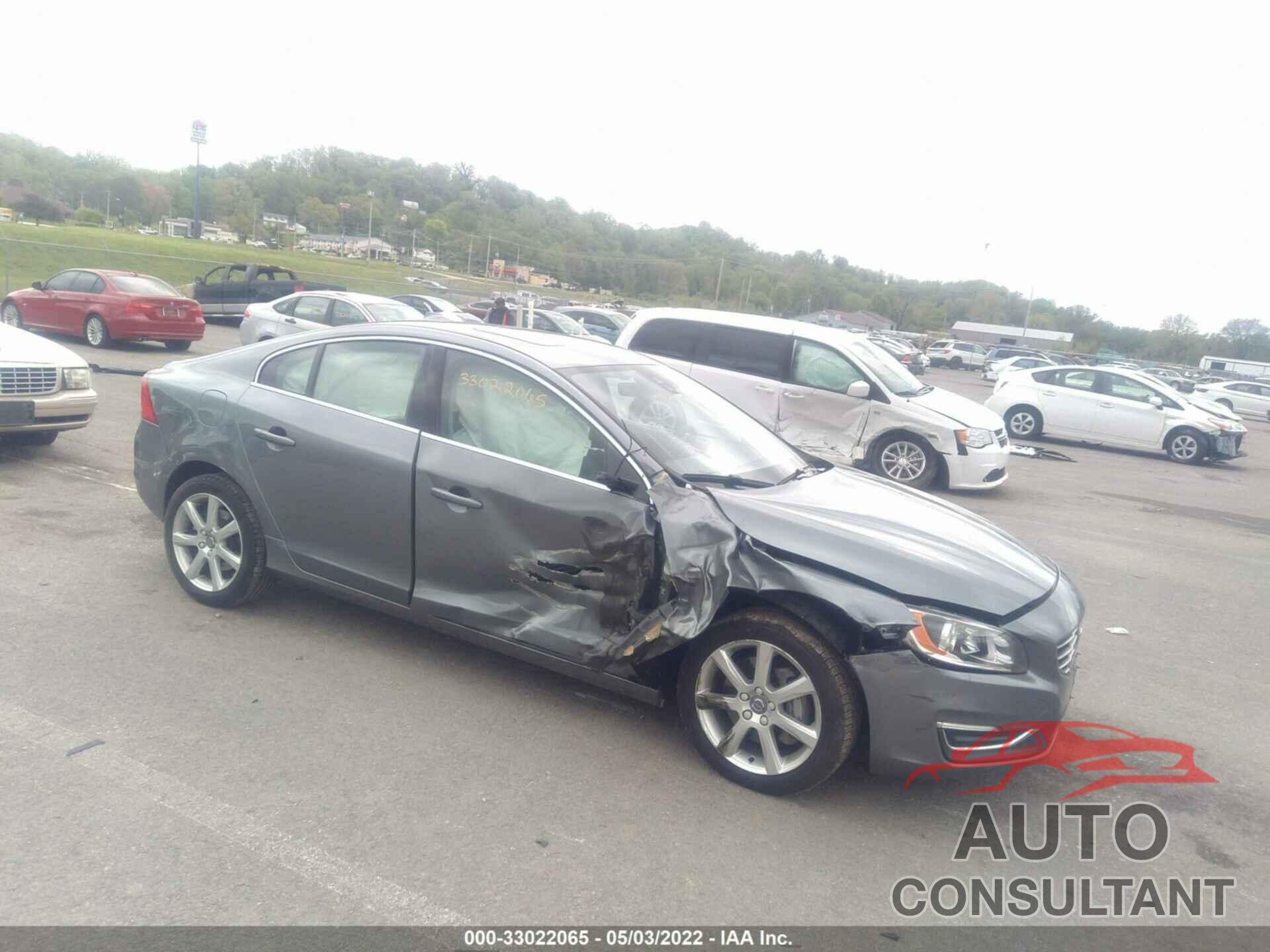 VOLVO S60 2016 - YV1612TK9G2394025