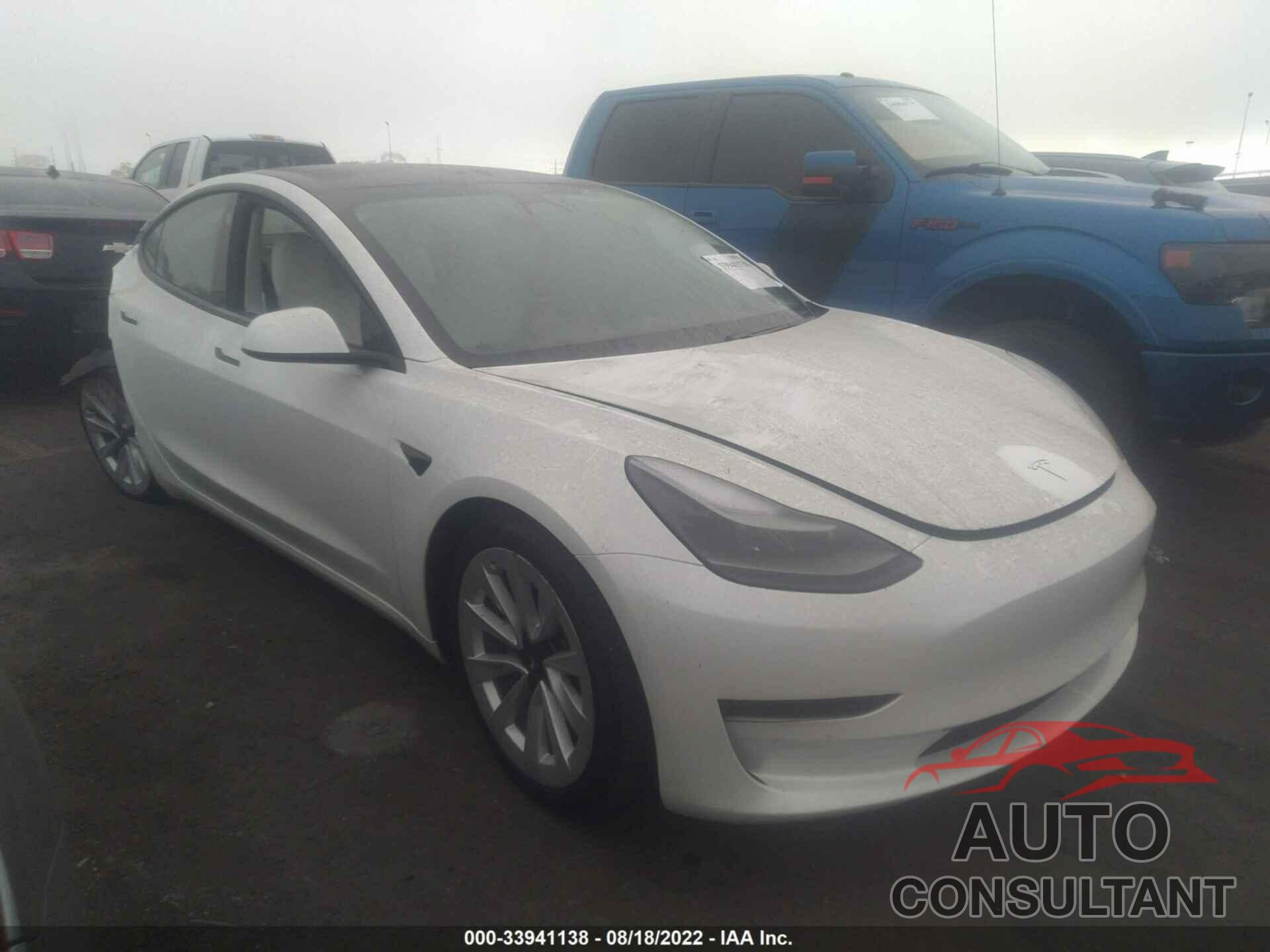 TESLA MODEL 3 2021 - 5YJ3E1EA6MF943233