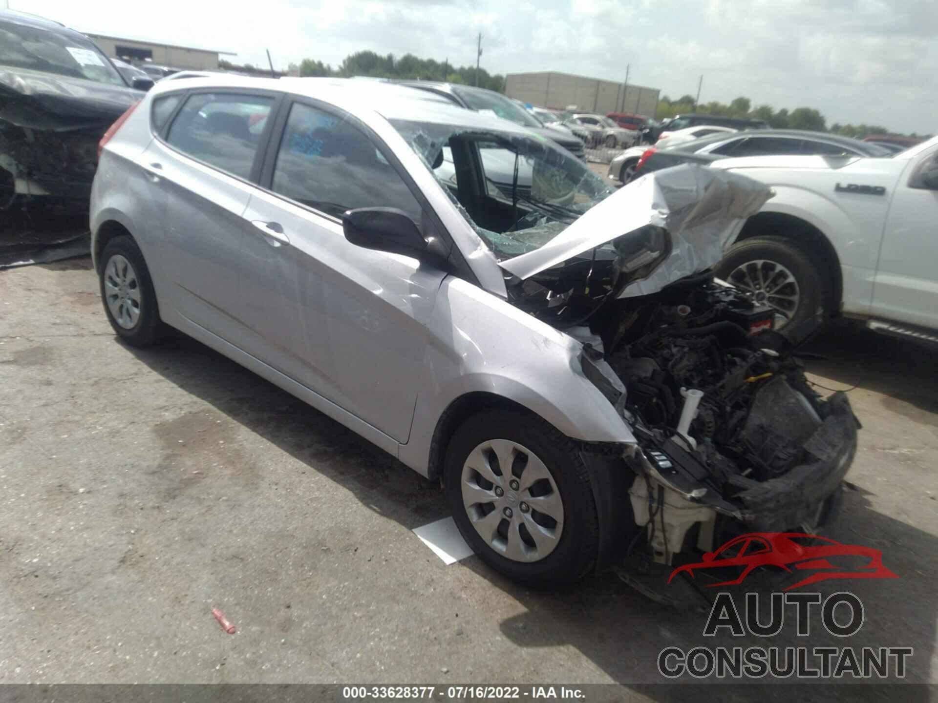 HYUNDAI ACCENT 2017 - KMHCT5AE8HU344137