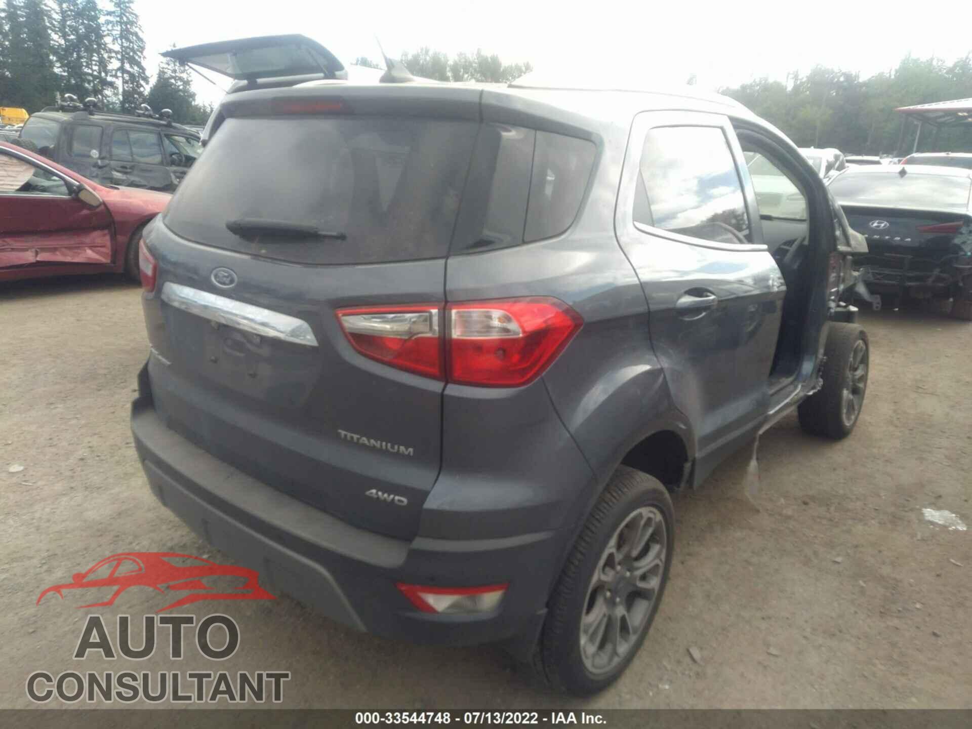 FORD ECOSPORT 2021 - MAJ6S3KL4MC406113