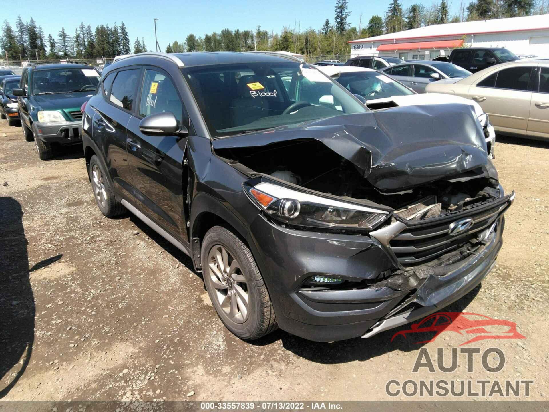 HYUNDAI TUCSON 2017 - KM8J3CA29HU398015