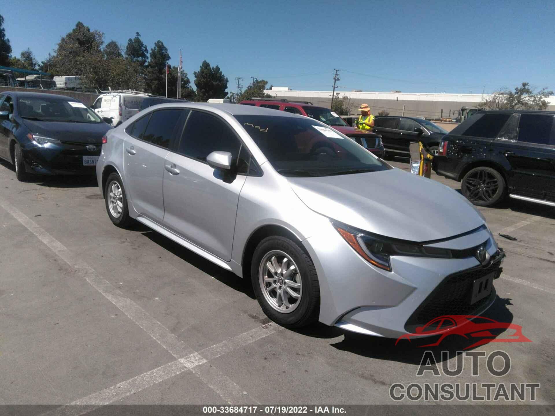 TOYOTA COROLLA 2022 - JTDEAMDE4N3009421