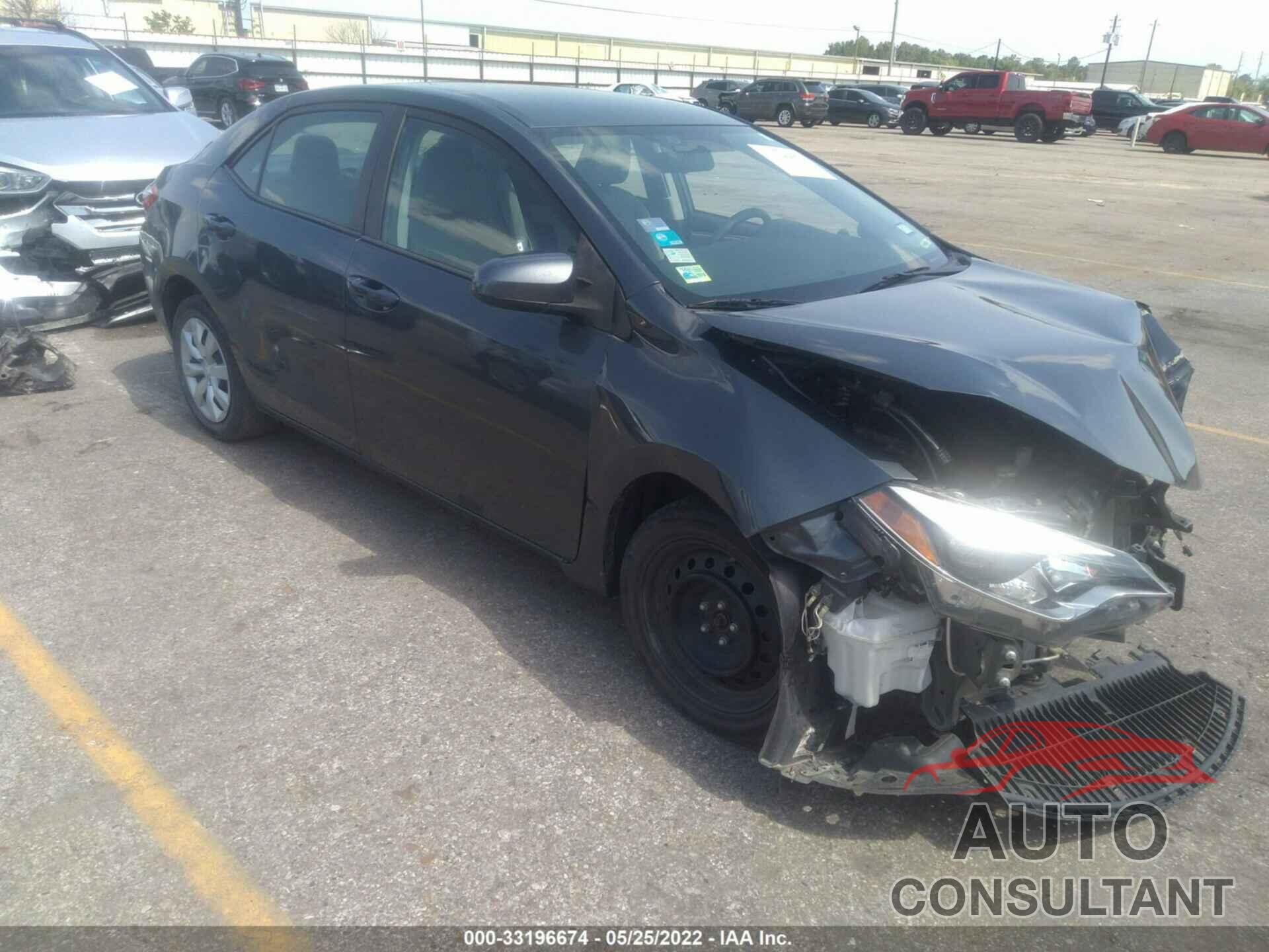 TOYOTA COROLLA 2016 - 5YFBURHE3GP442157