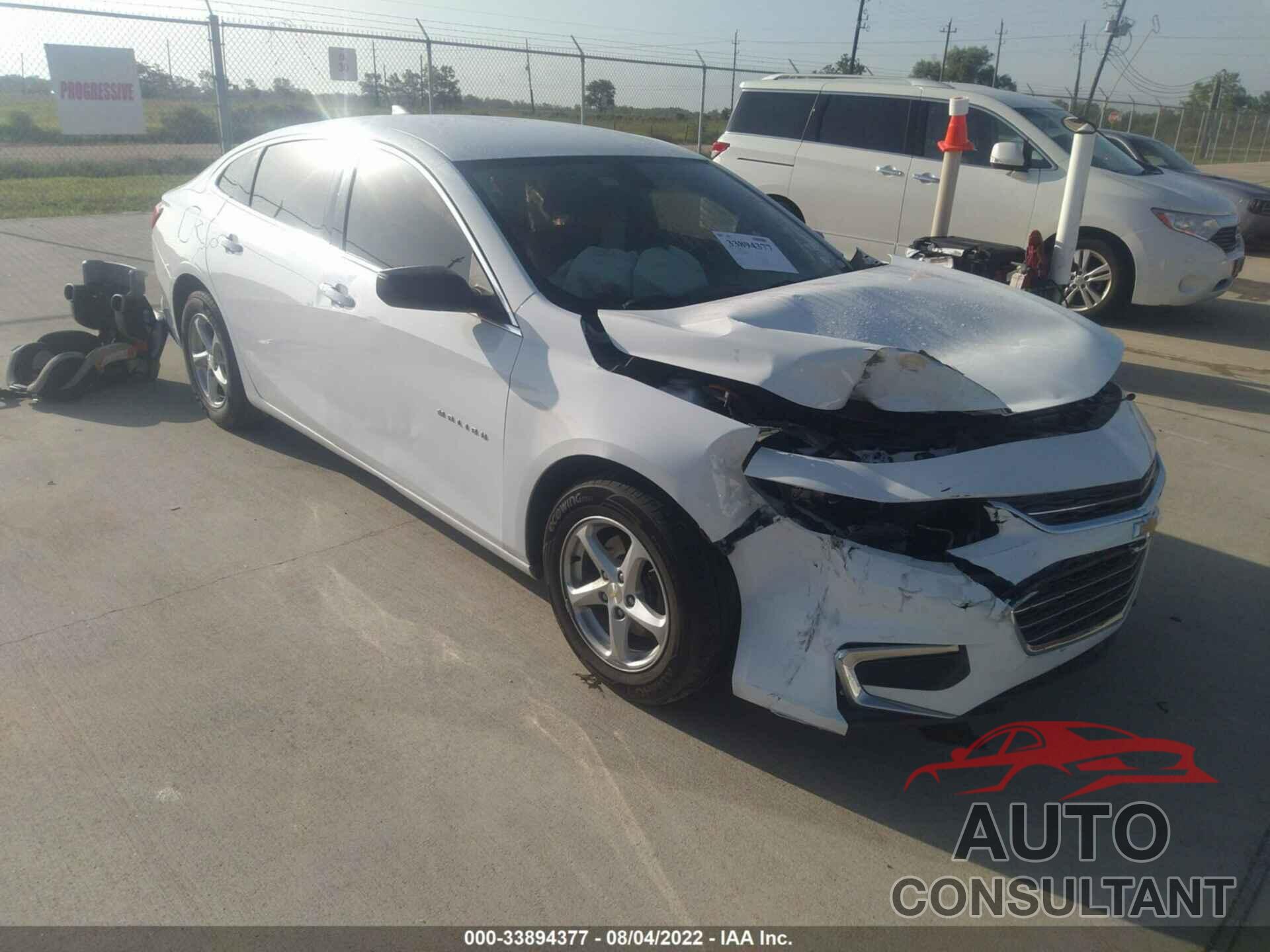 CHEVROLET MALIBU 2016 - 1G1ZB5STXGF254188