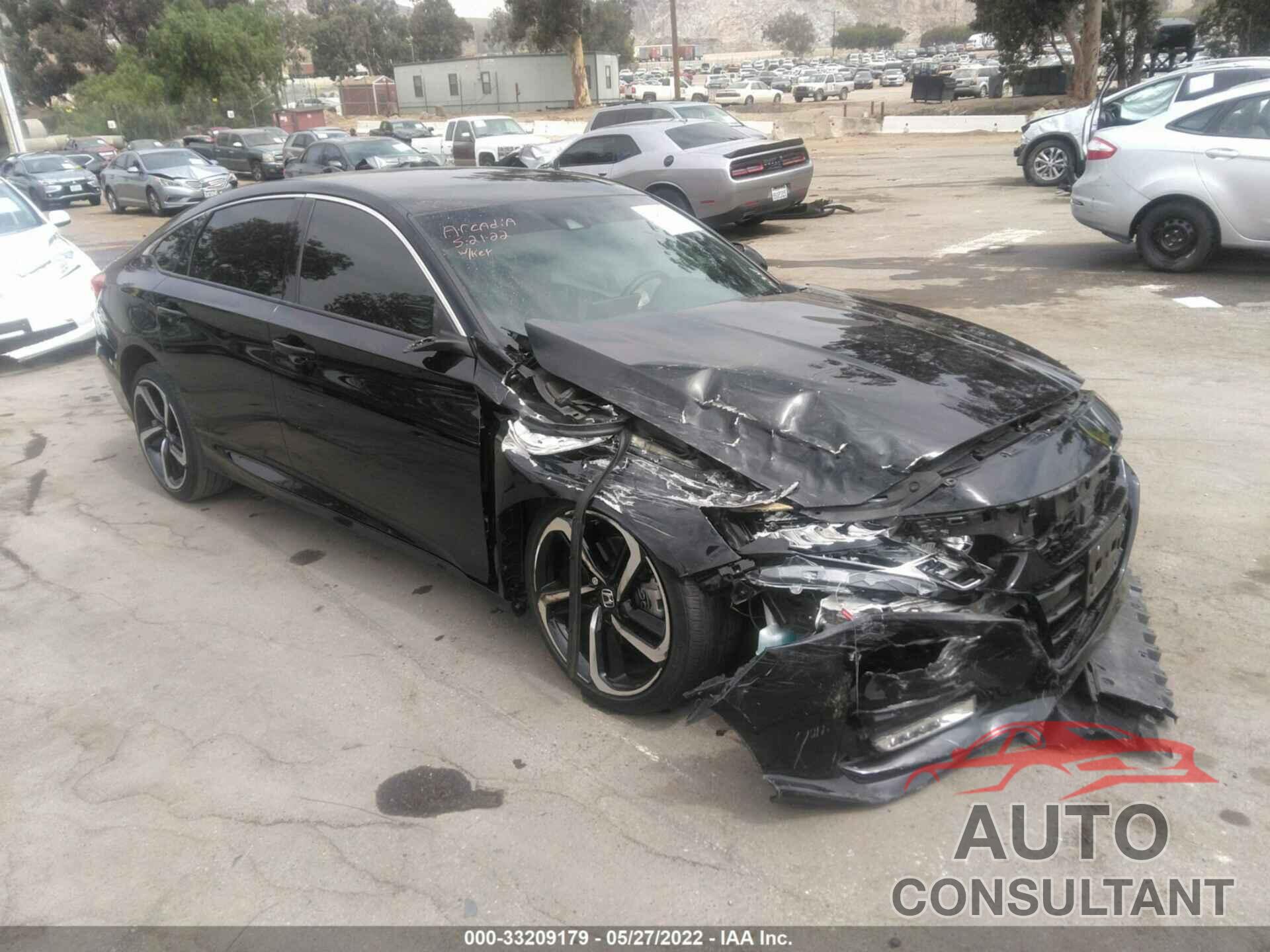 HONDA ACCORD SEDAN 2019 - 1HGCV1F37KA127669