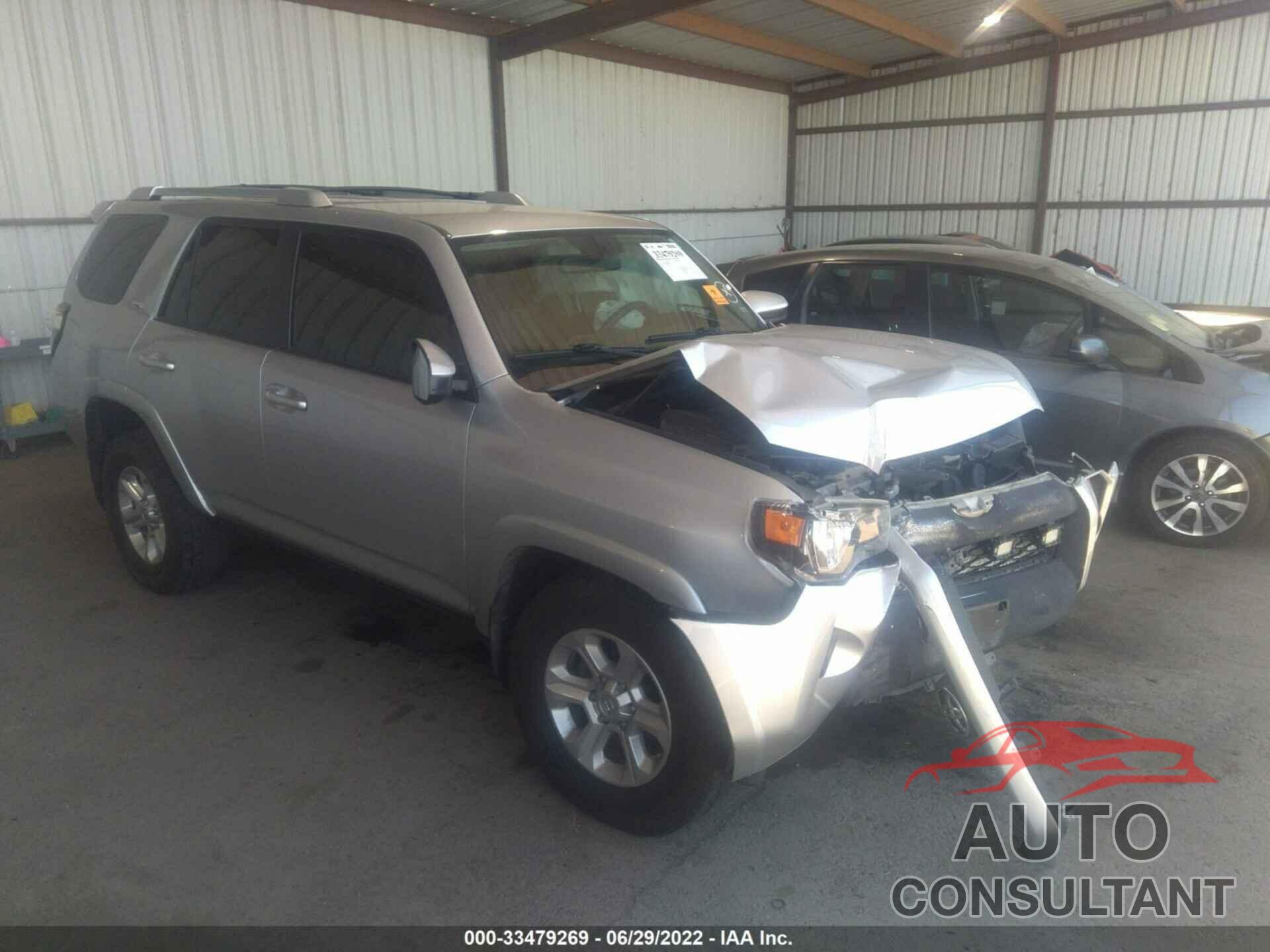 TOYOTA 4RUNNER 2017 - JTEBU5JR8H5444082