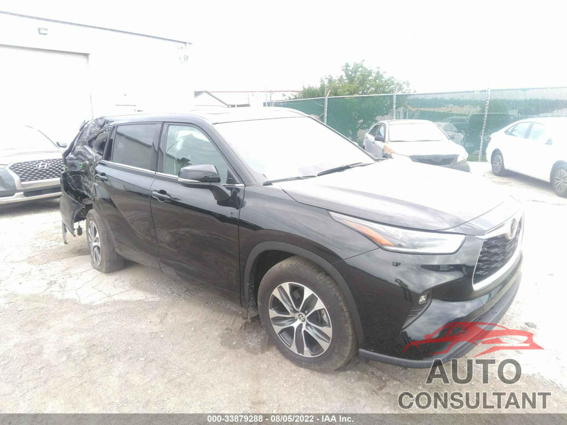 TOYOTA HIGHLANDER 2021 - 5TDGZRBH3MS550131