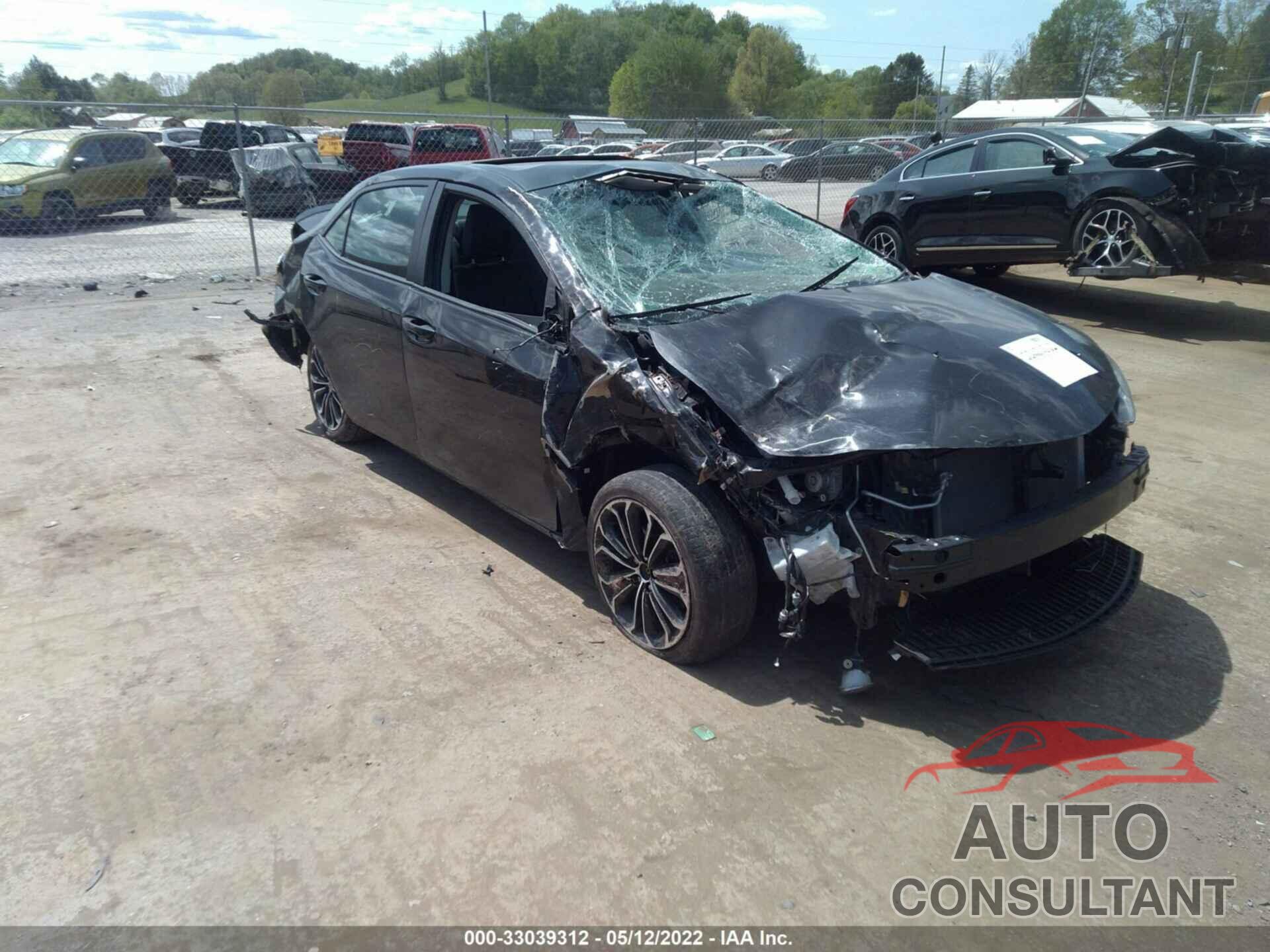 TOYOTA COROLLA 2016 - 2T1BURHE5GC637208