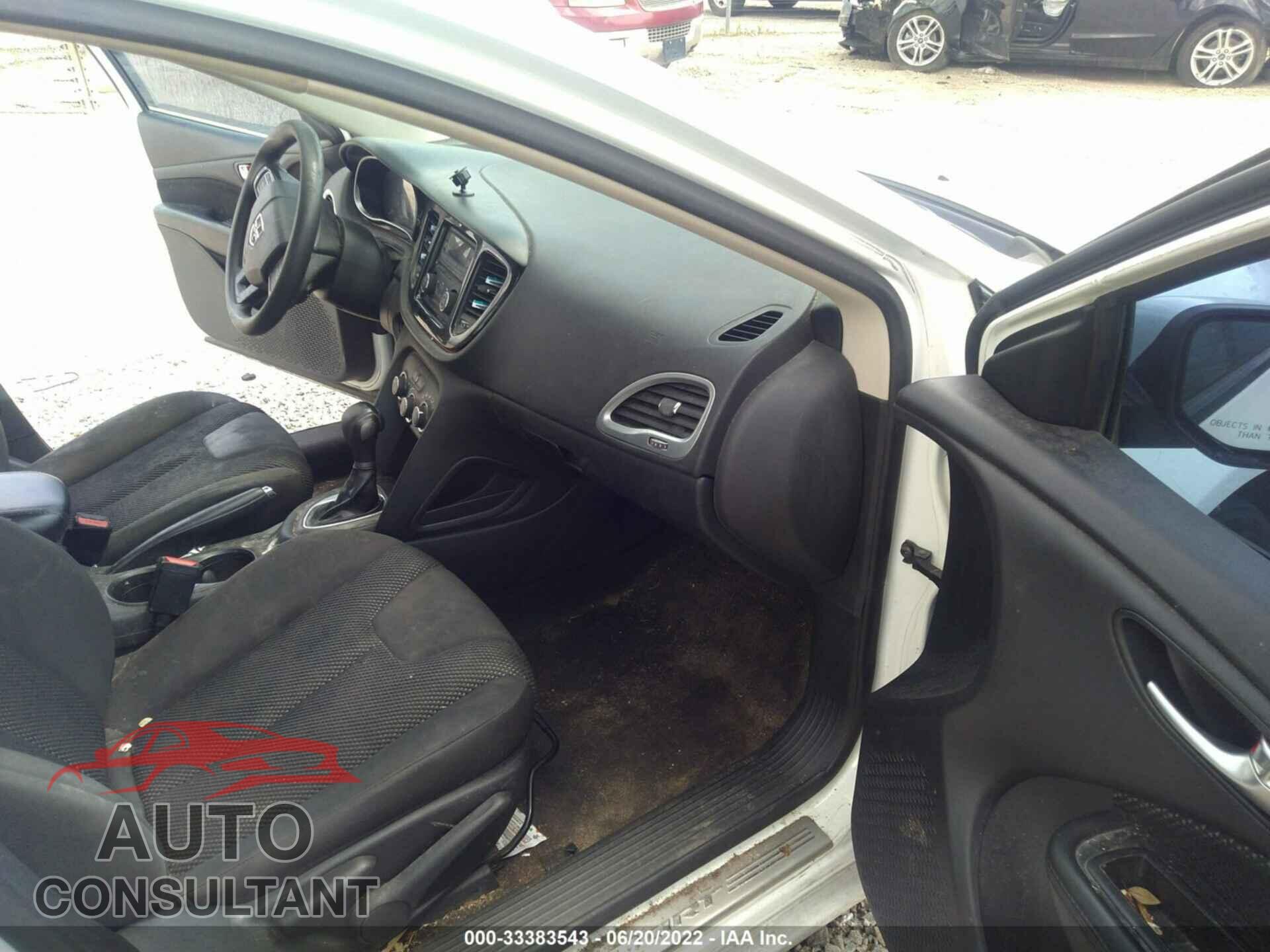 DODGE DART 2016 - 1C3CDFAA1GD578403