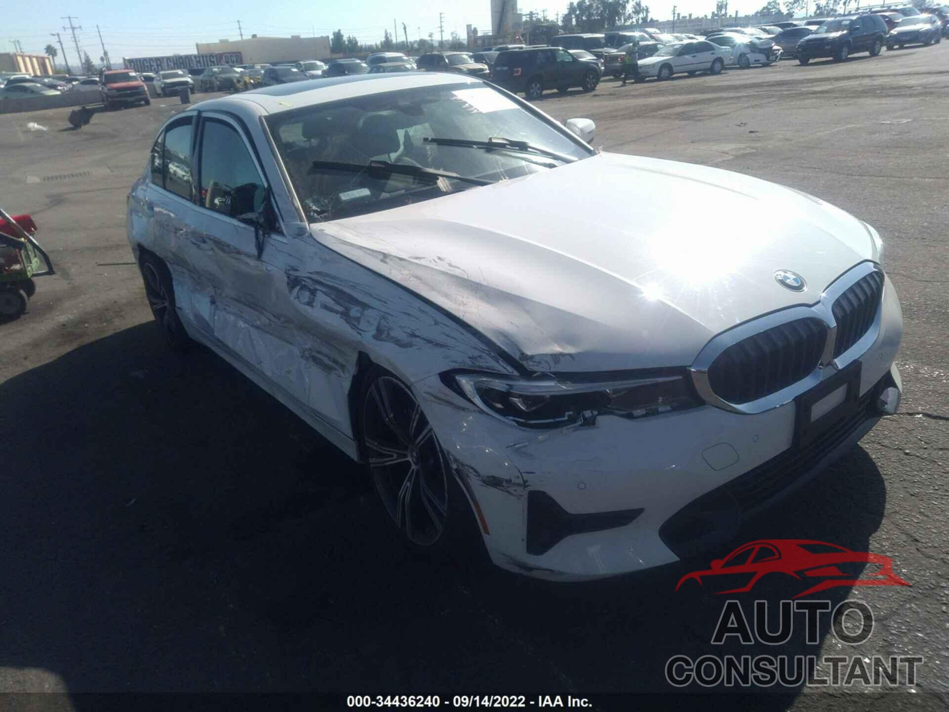BMW 3 SERIES 2021 - 3MW5R1J09M8B52657