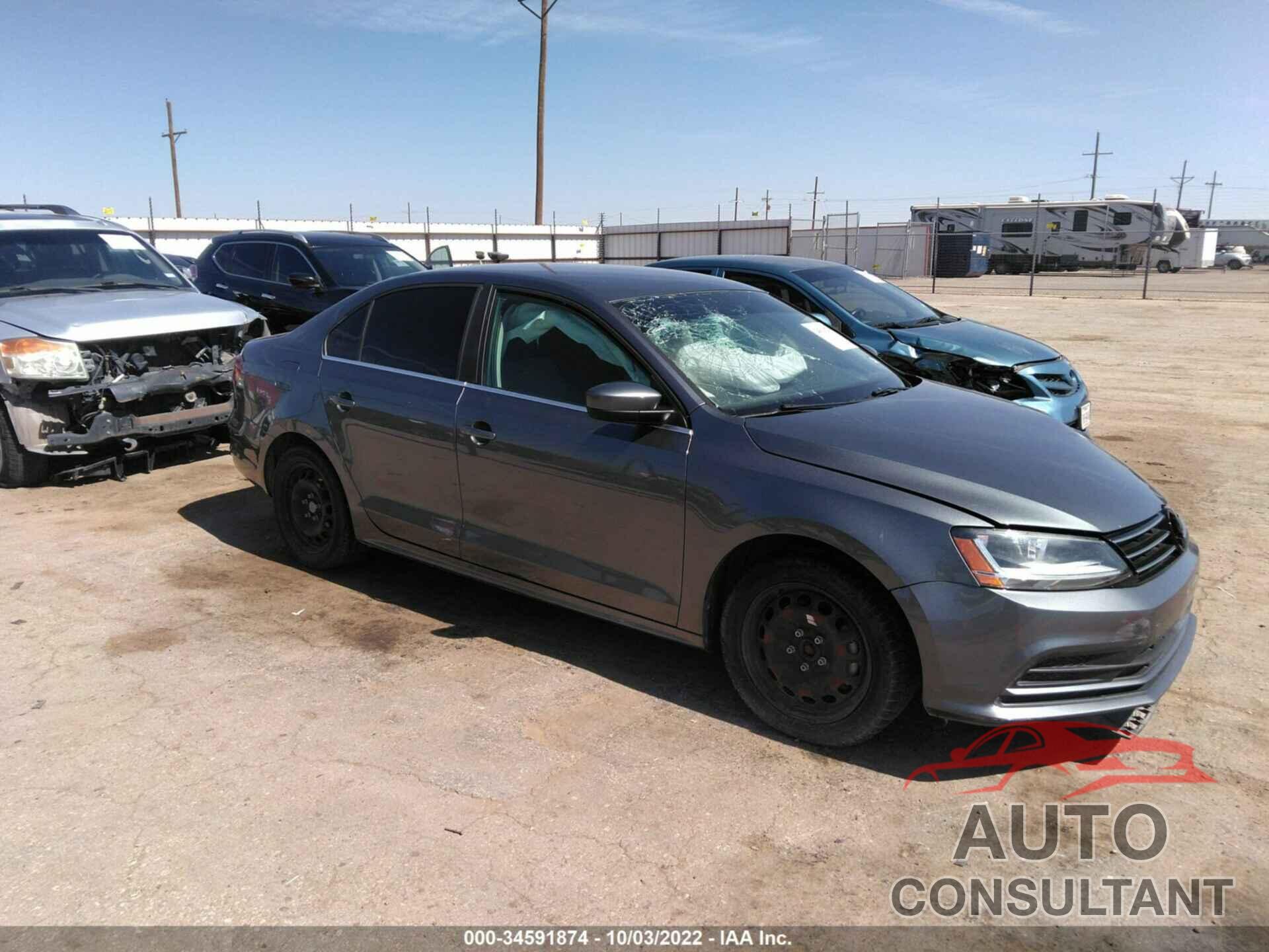 VOLKSWAGEN JETTA 2017 - 3VW2B7AJ0HM415750
