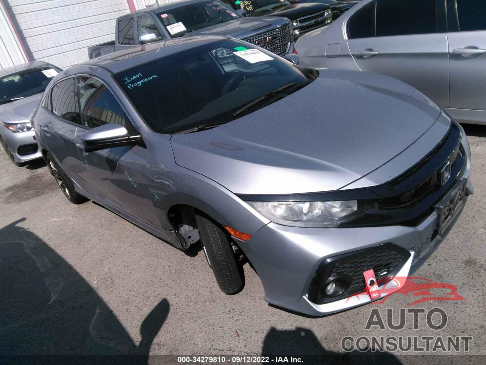 HONDA CIVIC HATCHBACK 2017 - SHHFK7H55HU414111